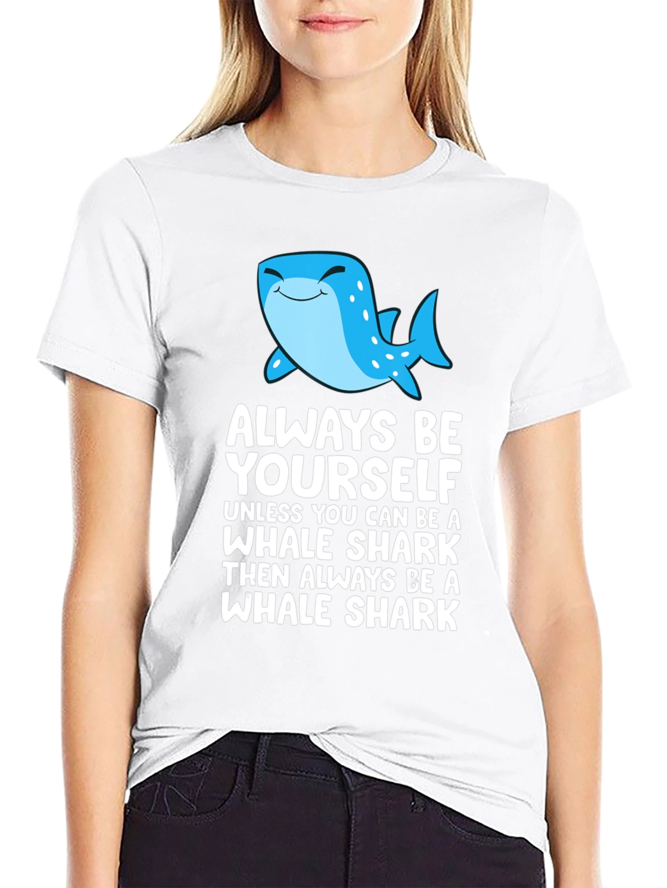 Whale Shark Graphic T-Shirt - Always Be Yourself Tee