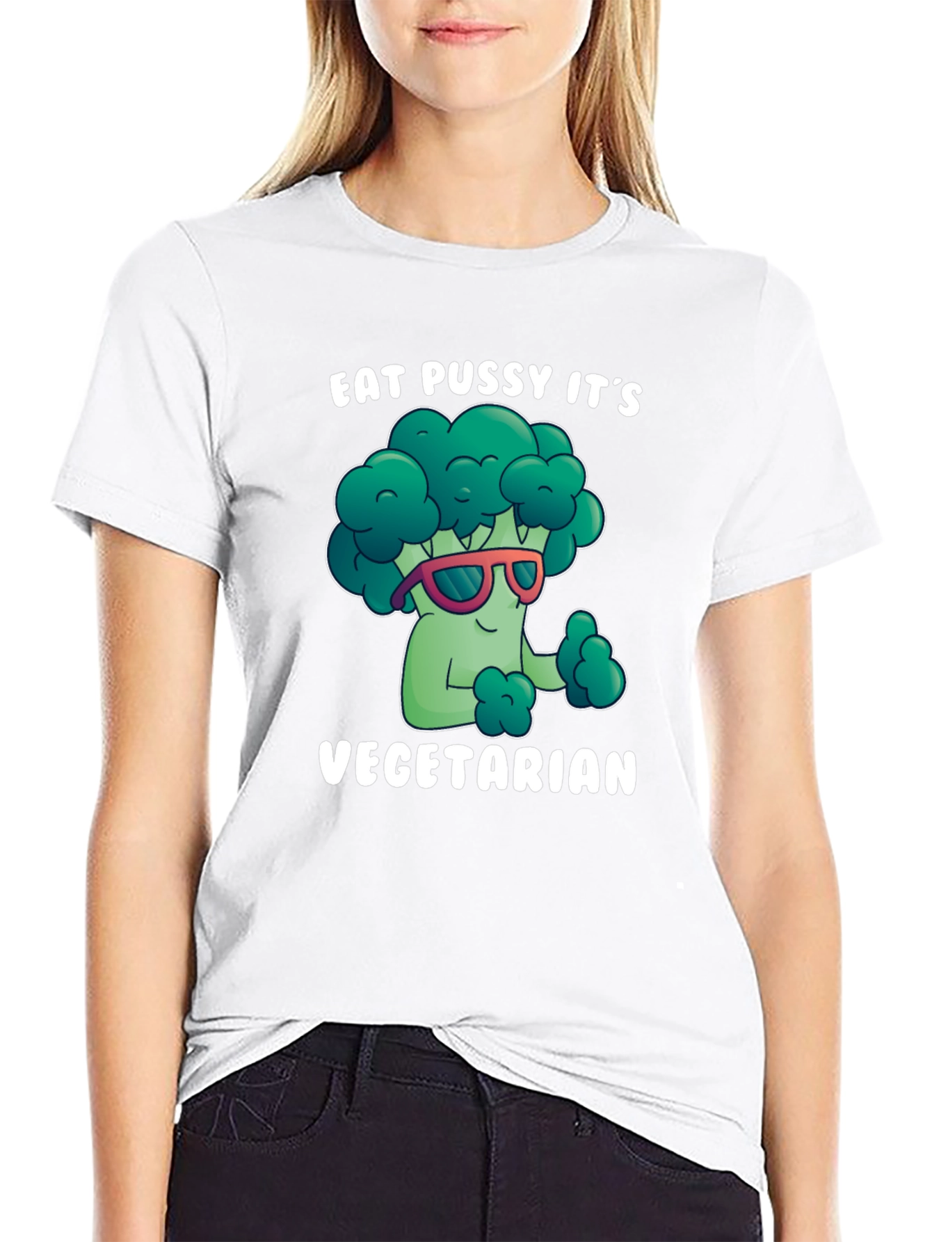 Eat Pussy Its Vegetarian Graphic Tee
