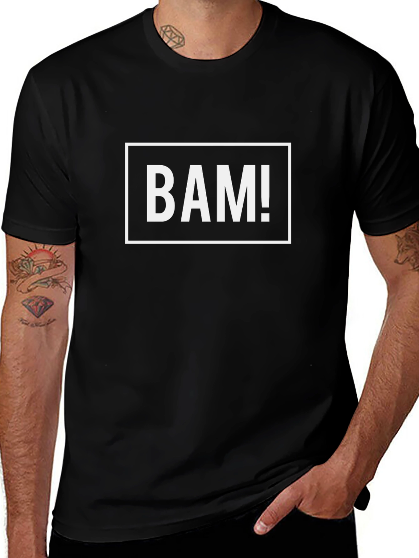 BAM! Graphic T-Shirt - Bold Statement Tee