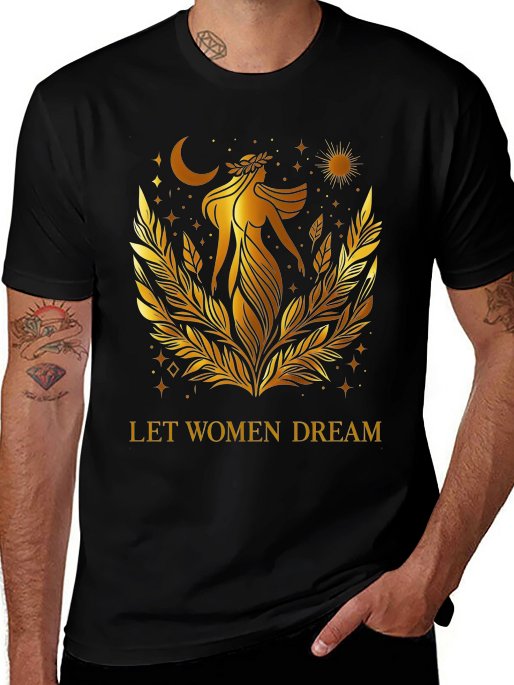 Let Women Dream Graphic T-Shirt