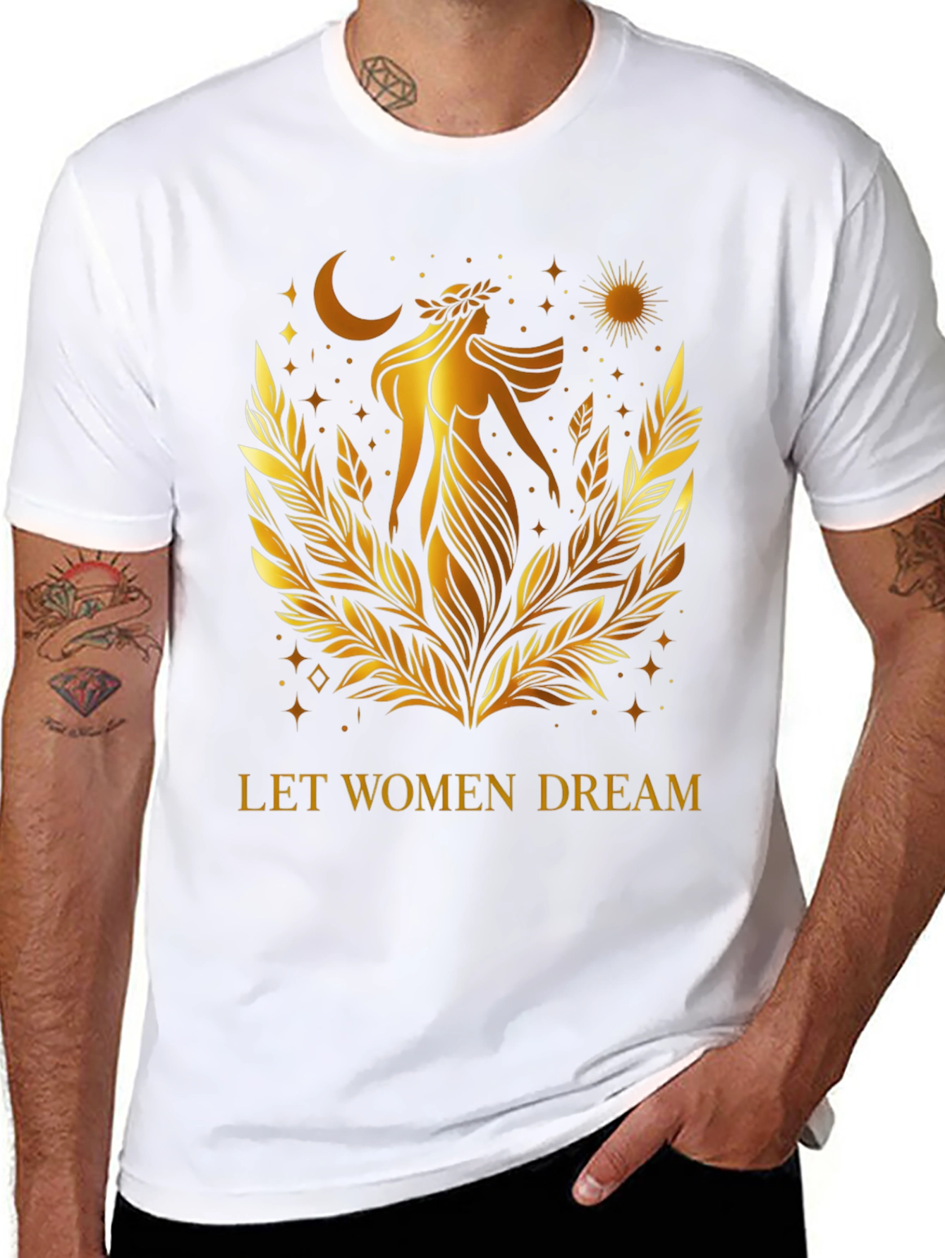 Let Women Dream Graphic T-Shirt
