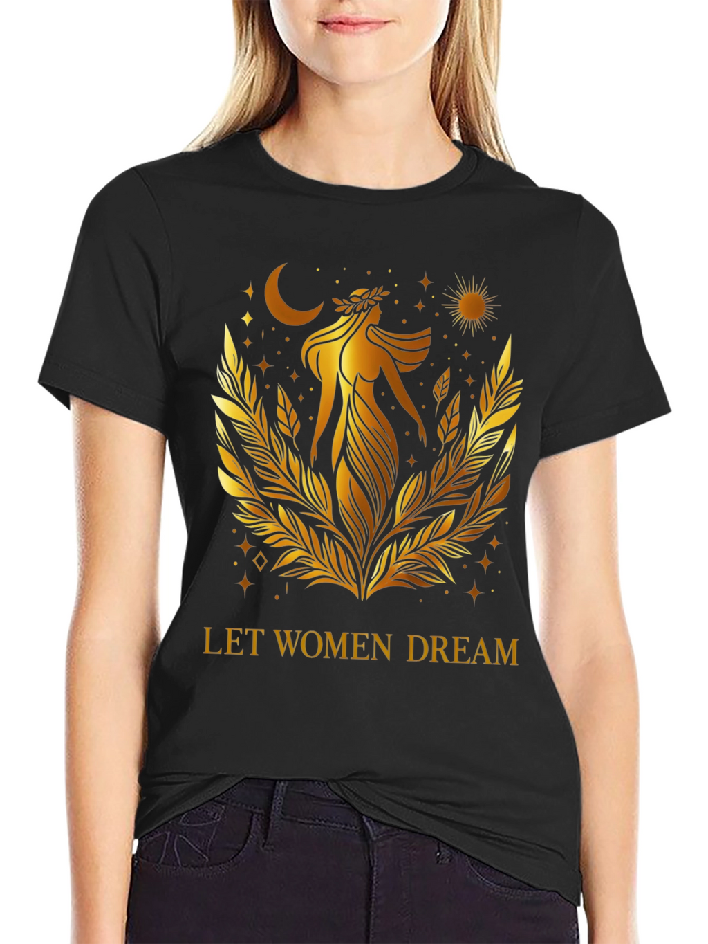 Let Women Dream Graphic T-Shirt