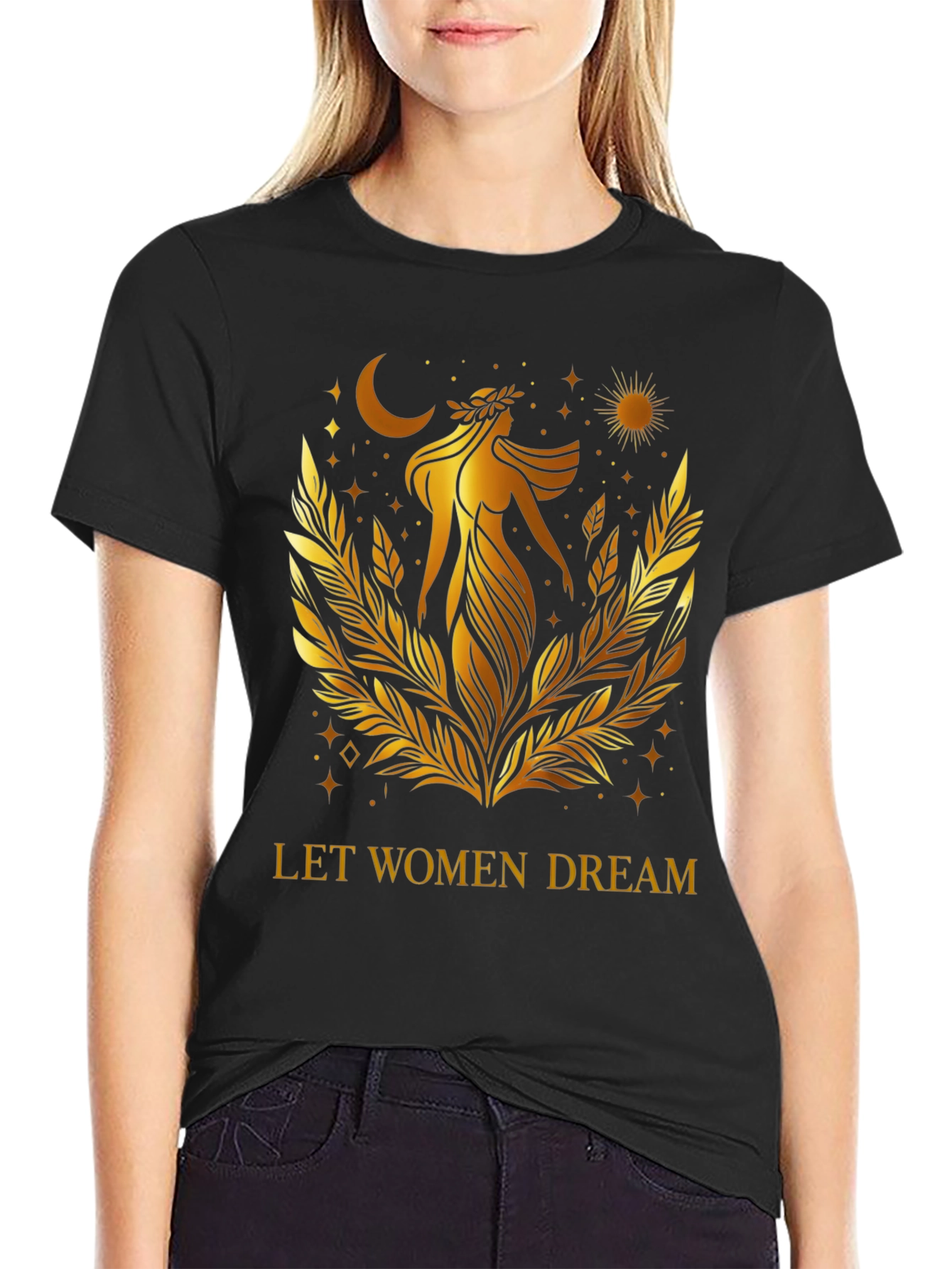 Let Women Dream Graphic T-Shirt