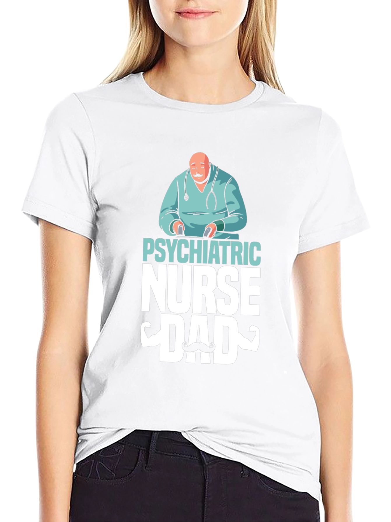 Psychiatric Nurse Dad T-Shirt