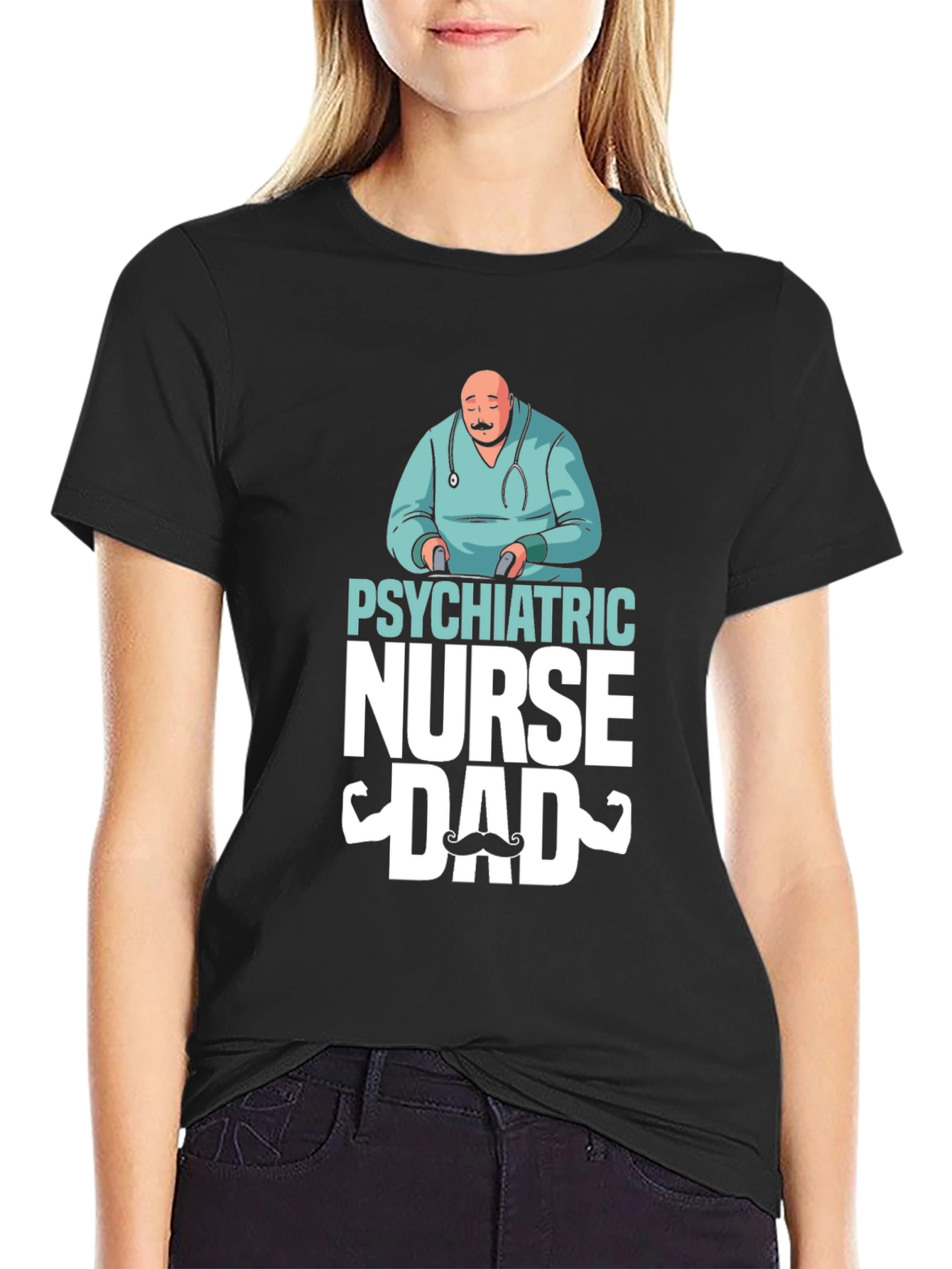 Psychiatric Nurse Dad T-Shirt