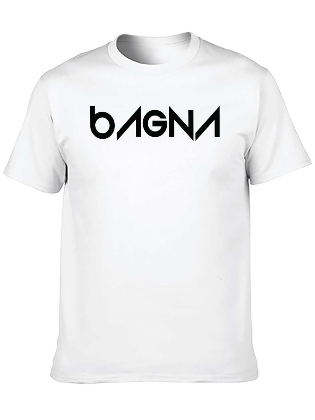 Bagna Black T-Shirt - Modern Minimalist Design