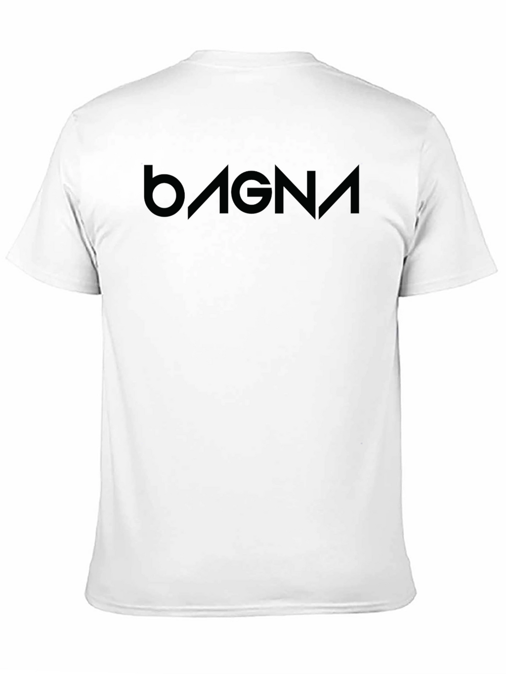Bagna Black T-Shirt - Modern Minimalist Design