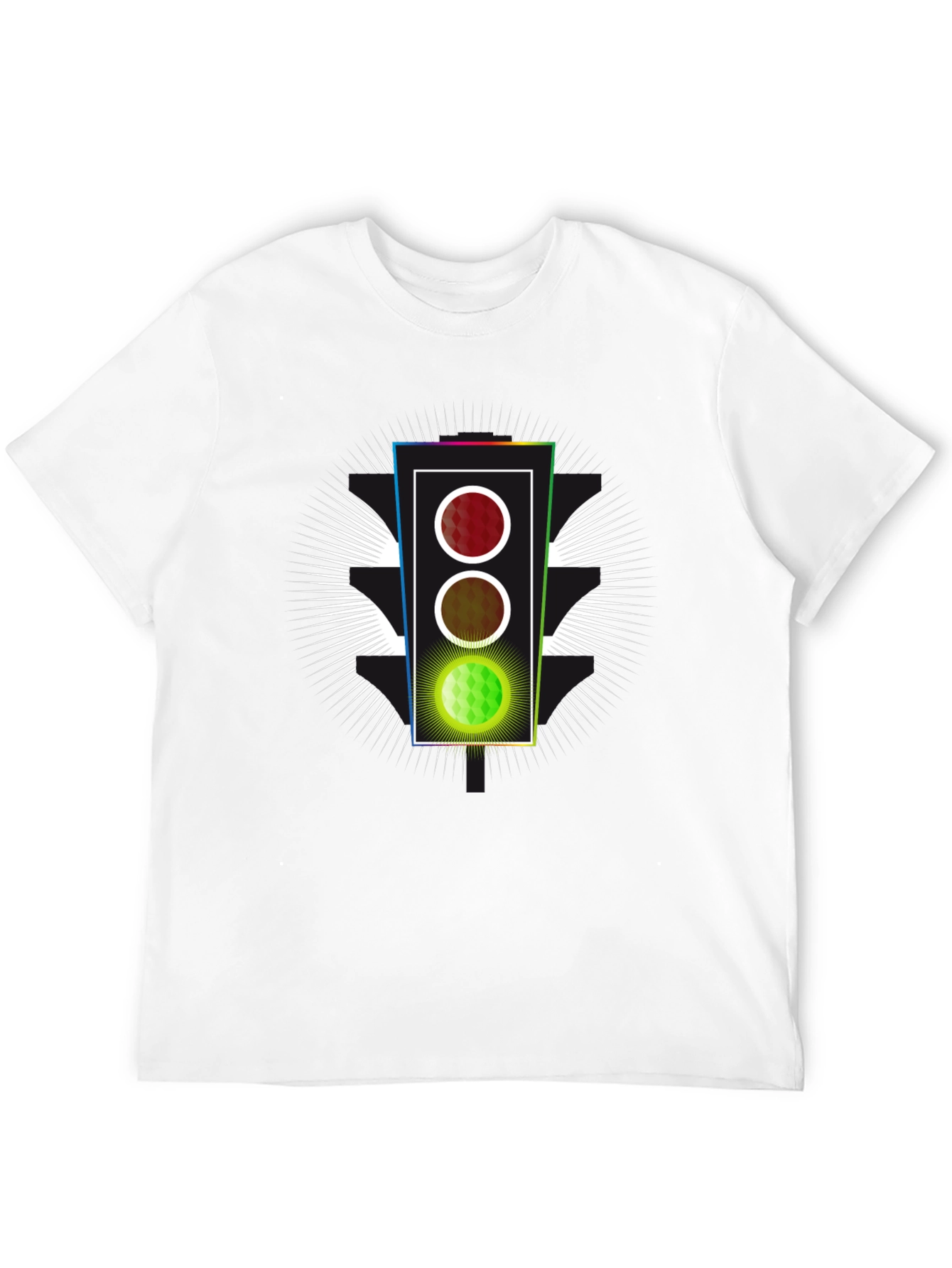 Traffic Light Graphic Tee - Green Means Go!