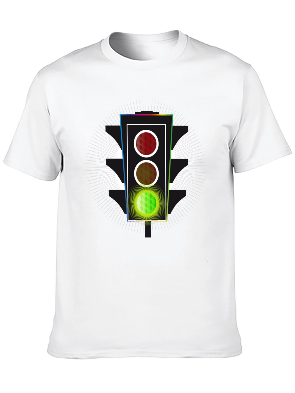Traffic Light Graphic Tee - Green Means Go!