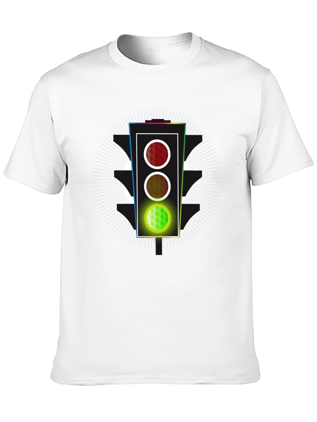 Traffic Light Graphic Tee - Green Means Go!