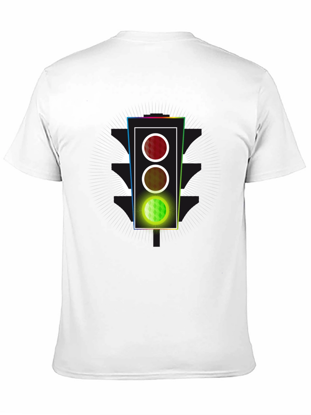 Traffic Light Graphic Tee - Green Means Go!