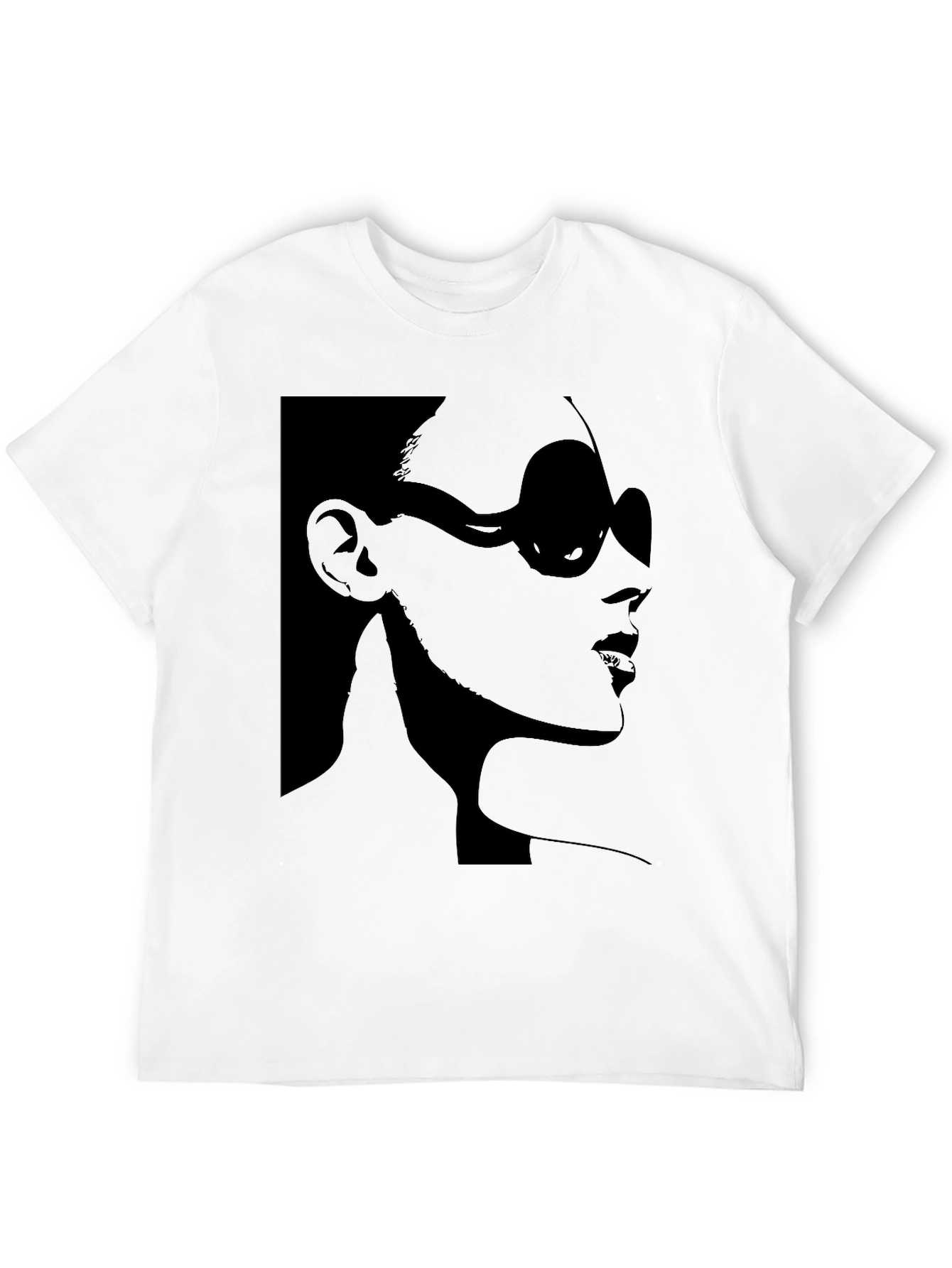Stylish Silhouette Graphic T-Shirt