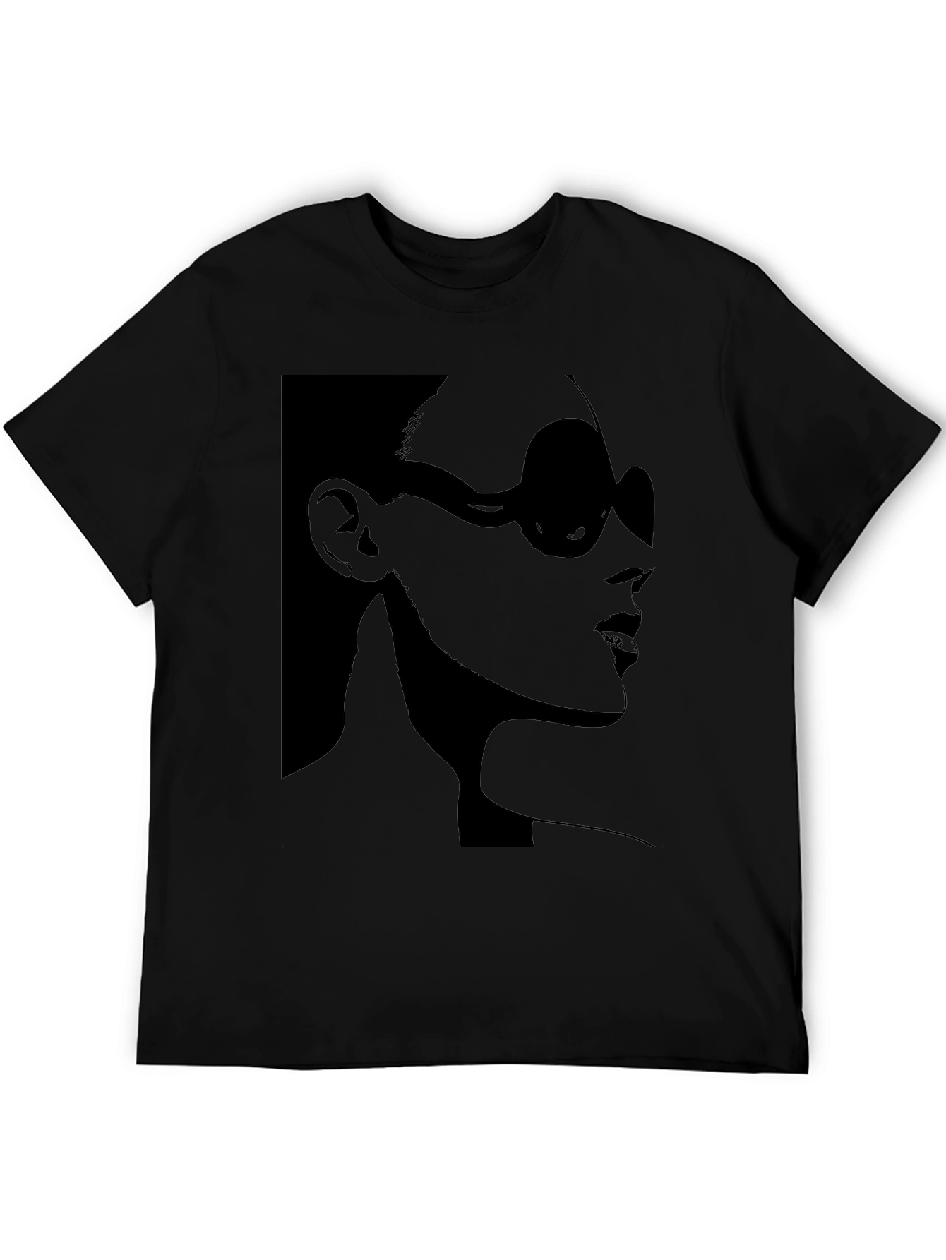 Stylish Silhouette Graphic T-Shirt