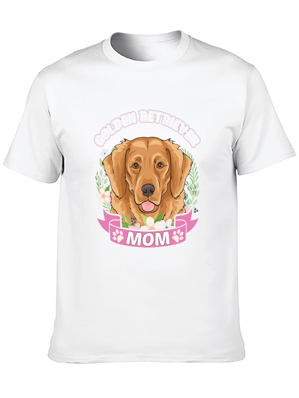 Golden Retriever Mom T-Shirt - Cute Dog Lover Tee