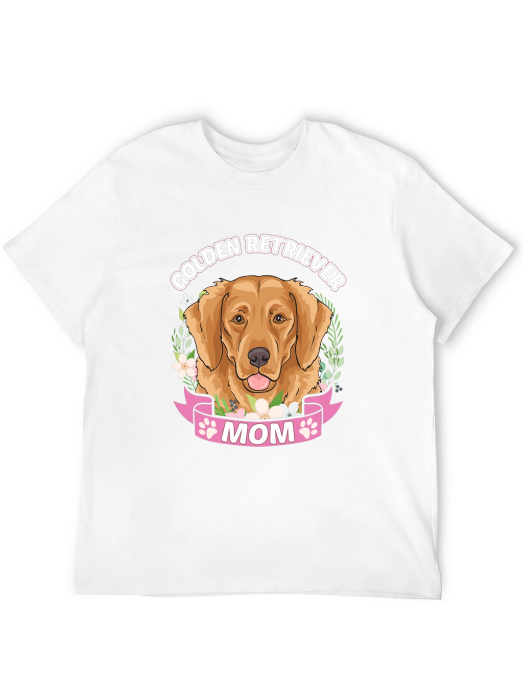 Golden Retriever Mom T-Shirt - Cute Dog Lover Tee