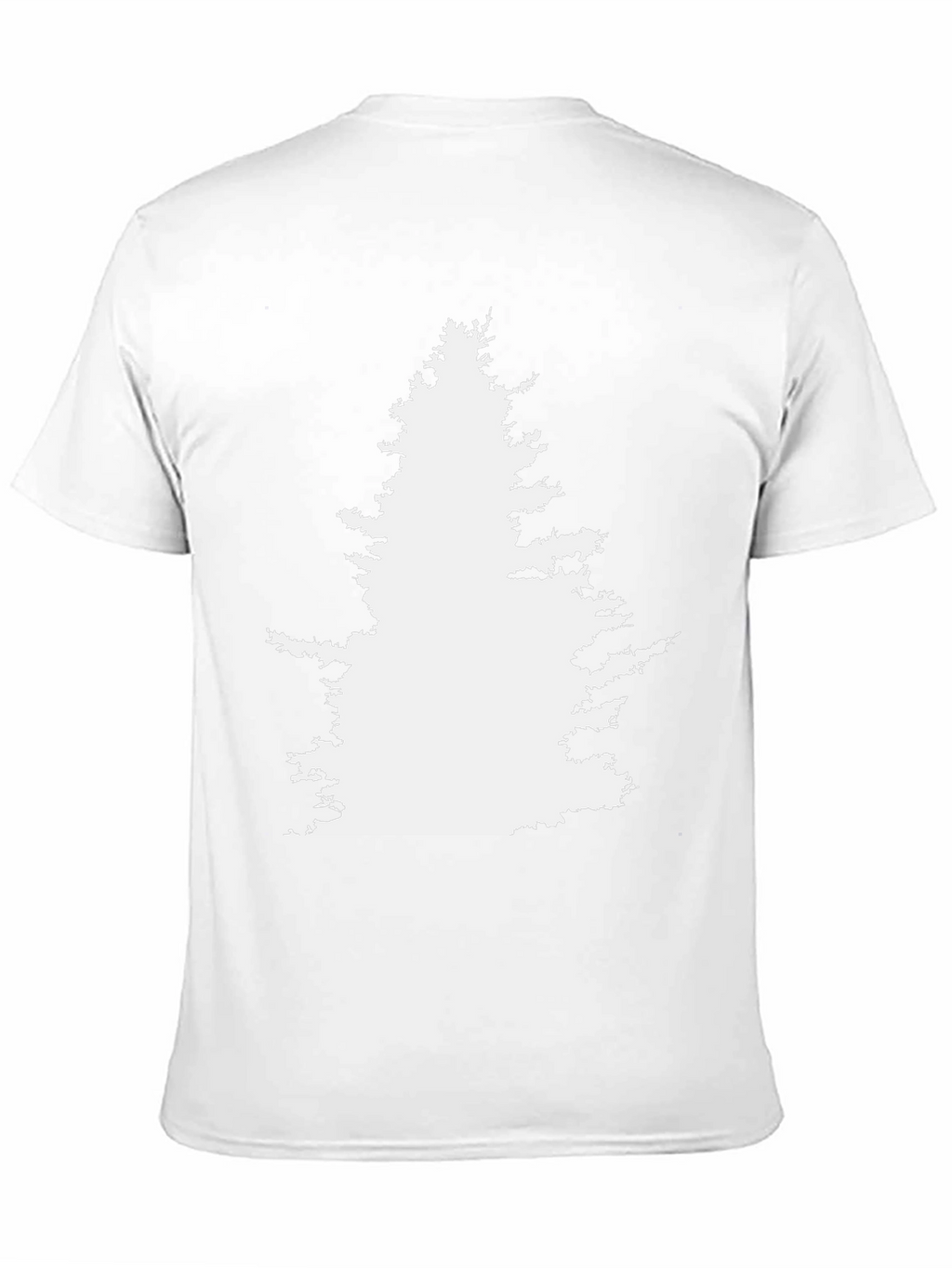 White Tree Silhouette Graphic Tee