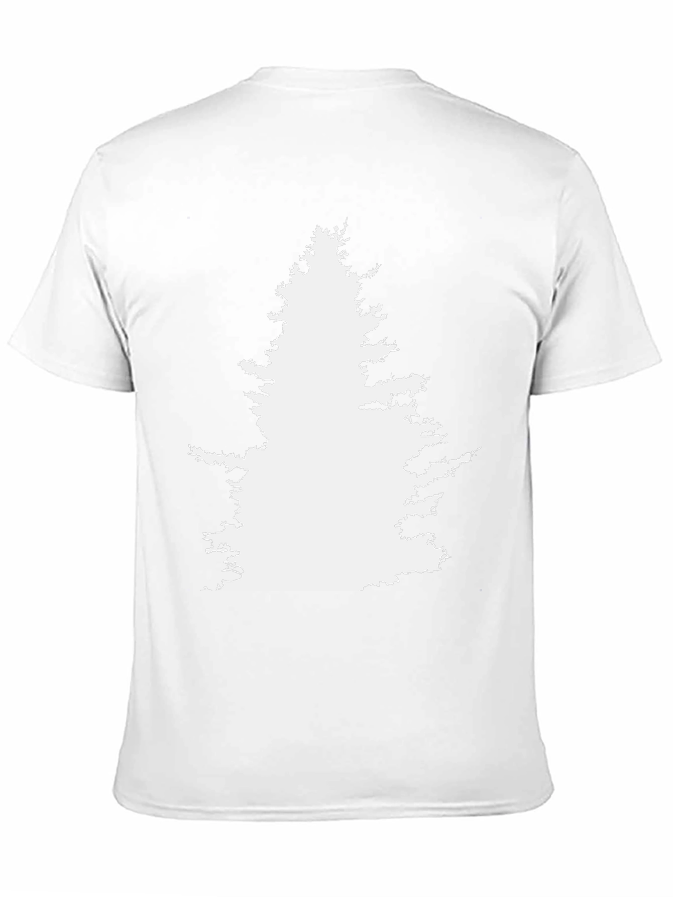 White Tree Silhouette Graphic Tee