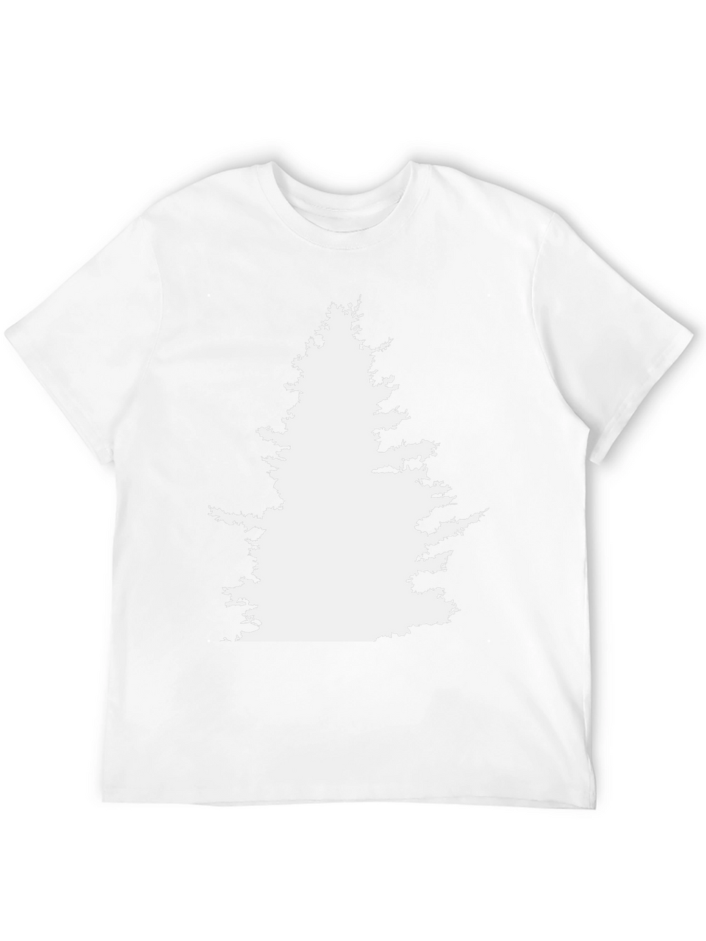 White Tree Silhouette Graphic Tee