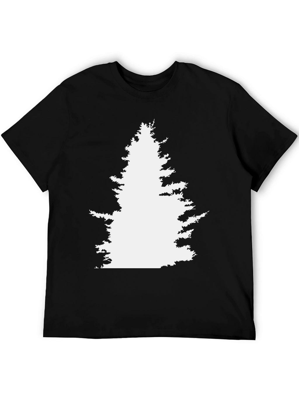 White Tree Silhouette Graphic Tee