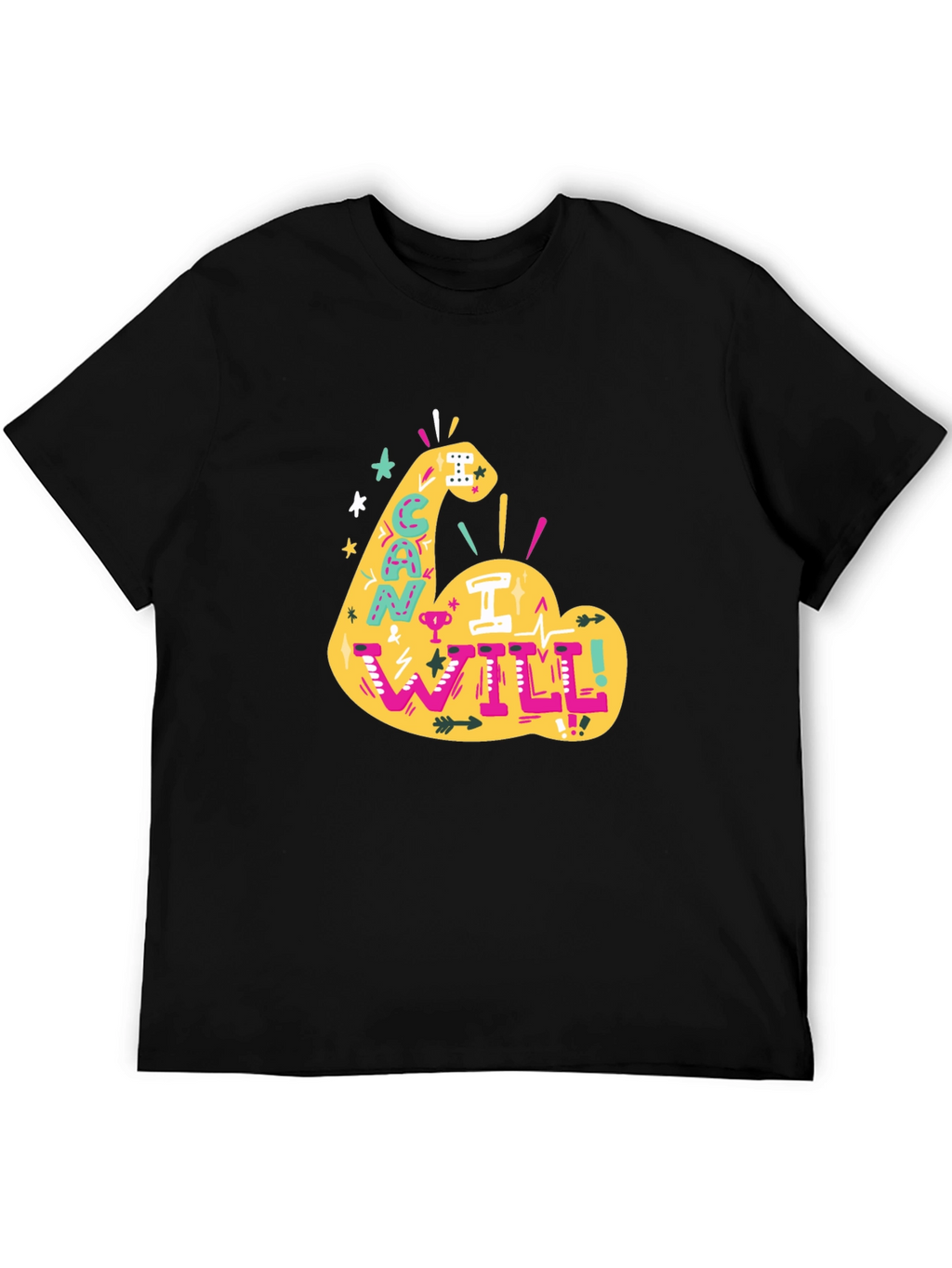 Can I Will Arm Graphic T-Shirt