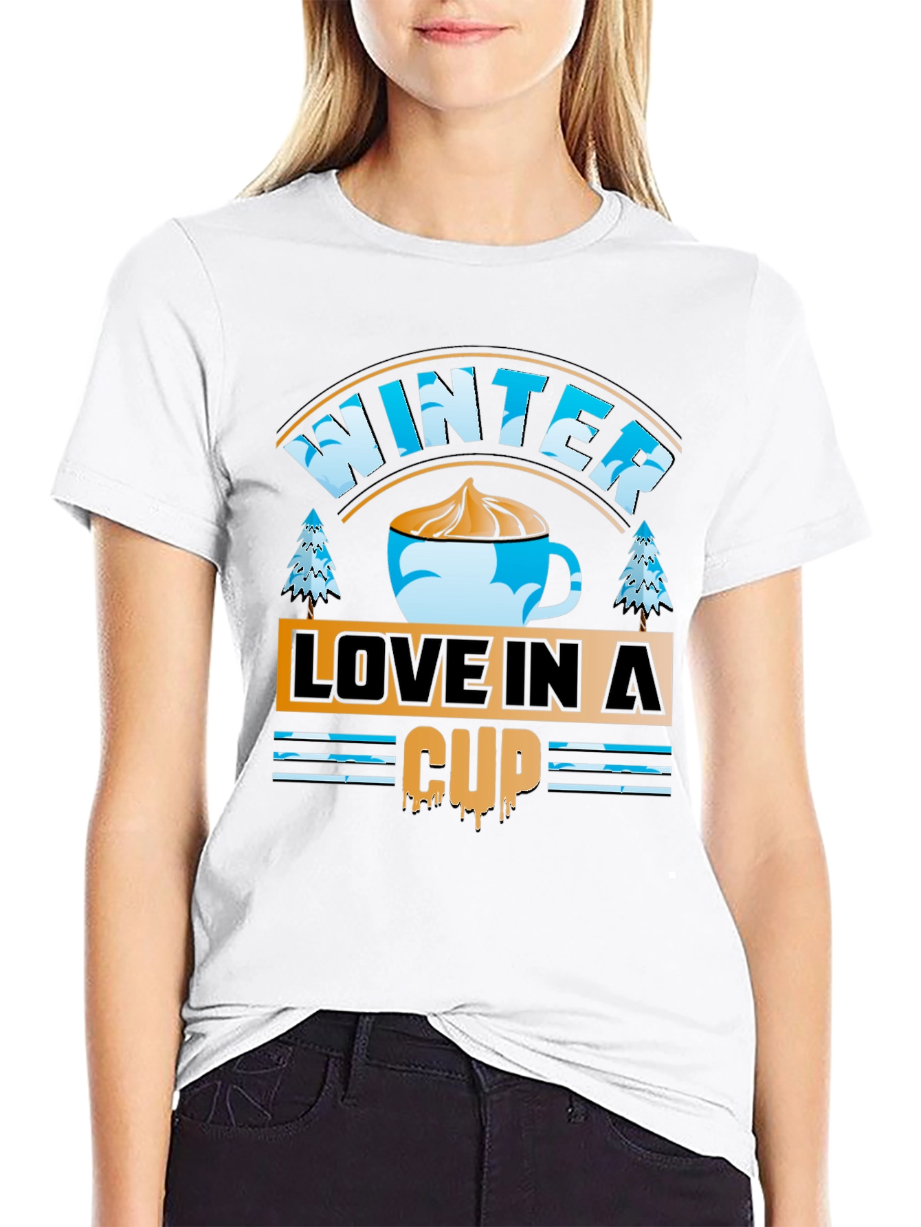 Winter Love in a Cup Graphic Tee