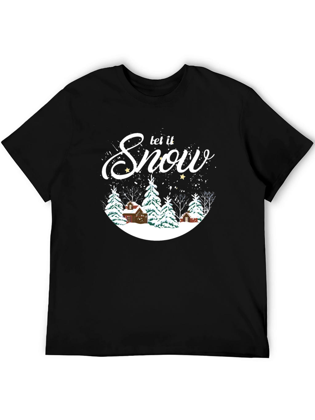 Let it Snow Christmas Graphic T-Shirt