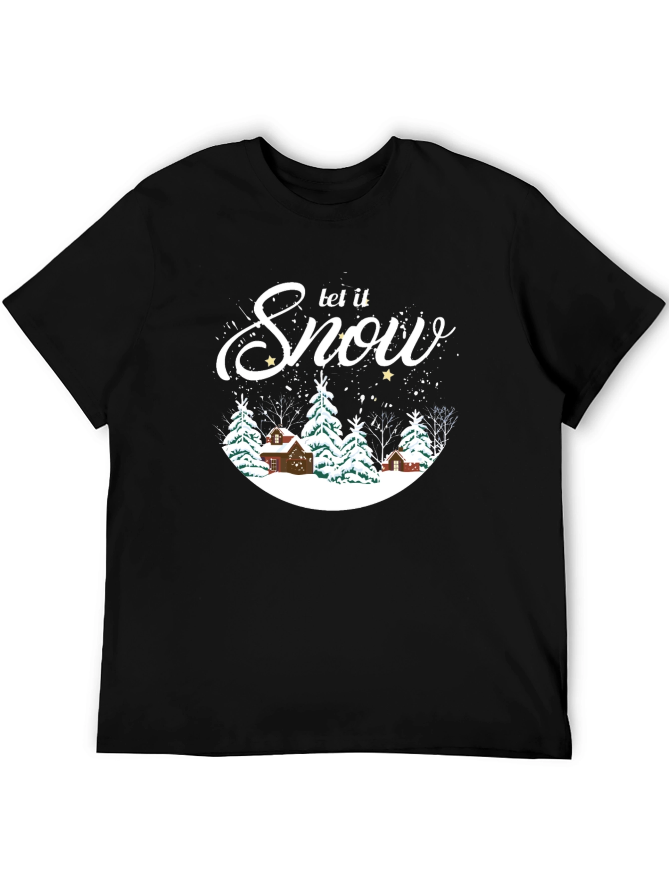 Let it Snow Christmas Graphic T-Shirt
