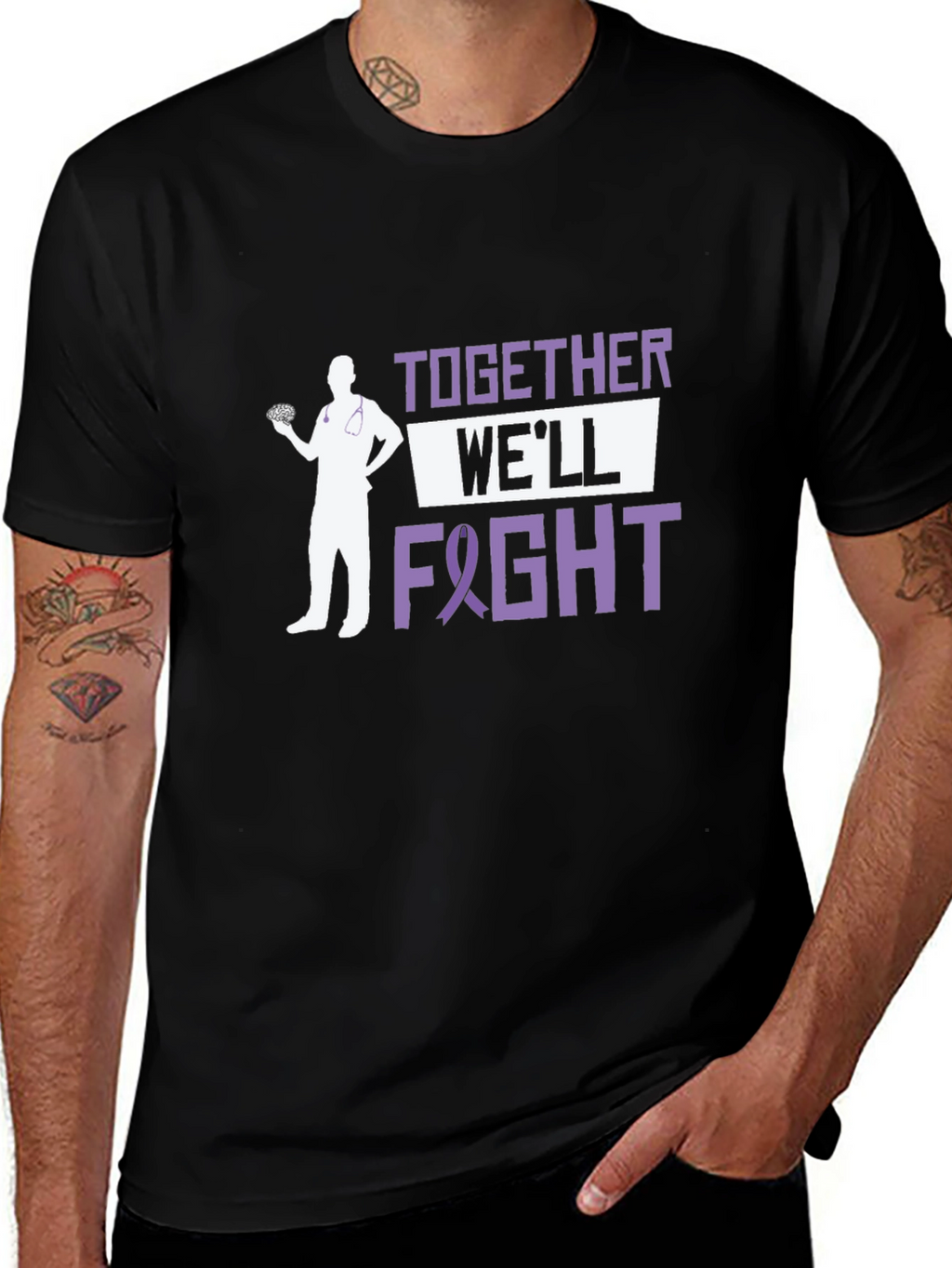Together Well Fight T-Shirt: Support the Cause