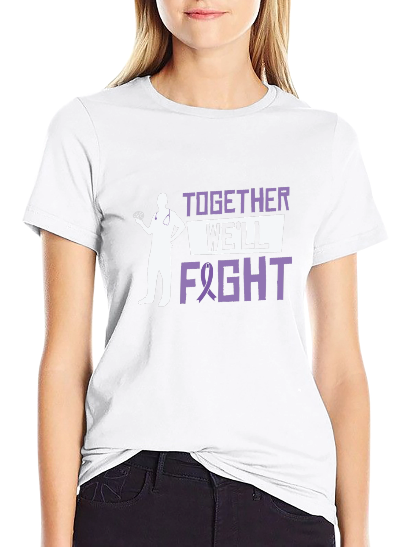 Together Well Fight T-Shirt: Support the Cause