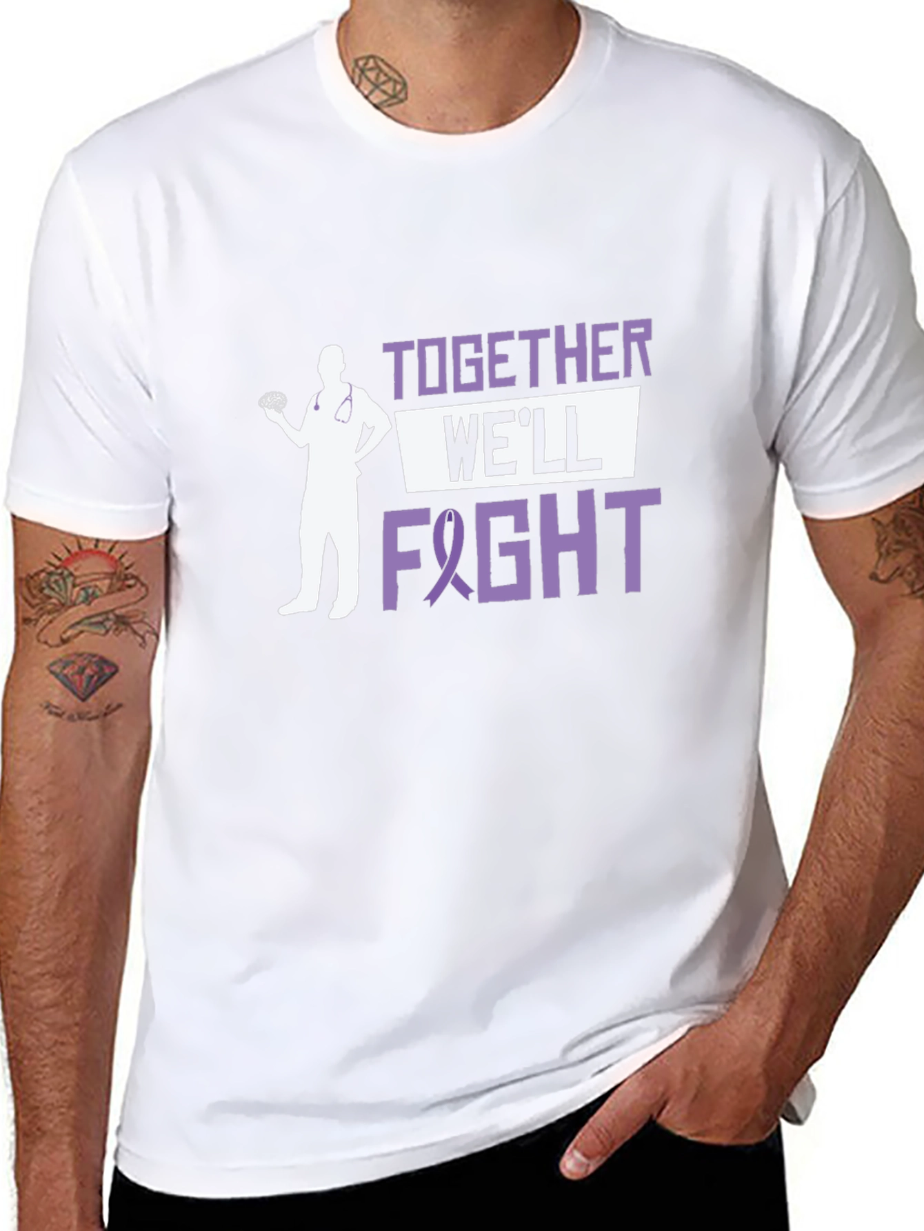Together Well Fight T-Shirt: Support the Cause