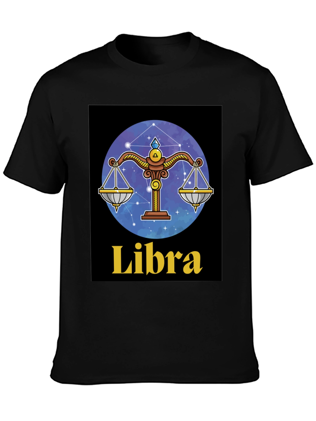 Libra Zodiac Graphic T-Shirt