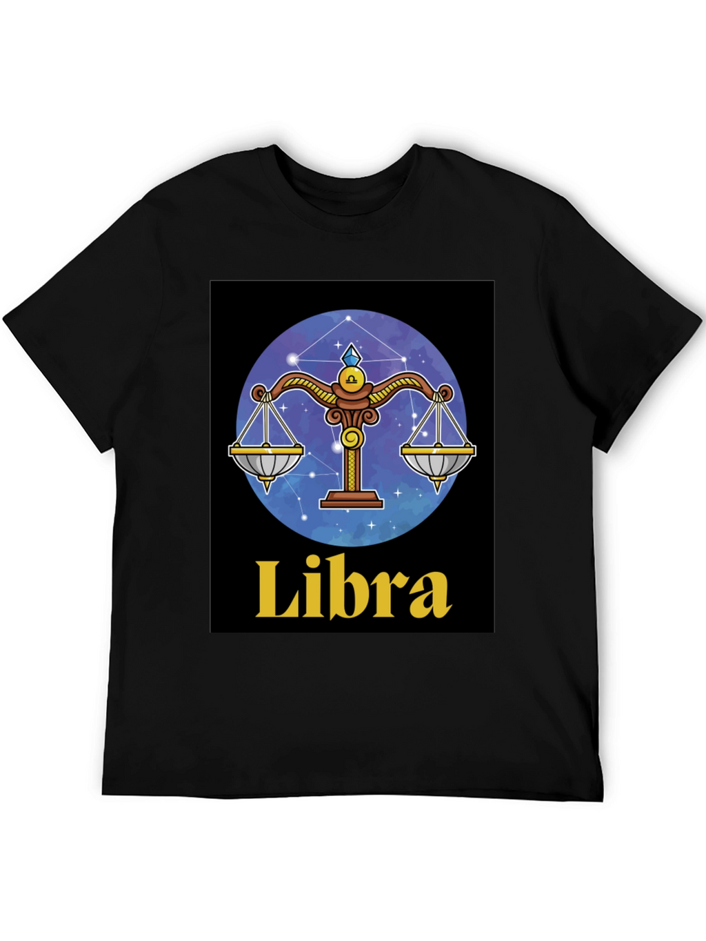 Libra Zodiac Graphic T-Shirt