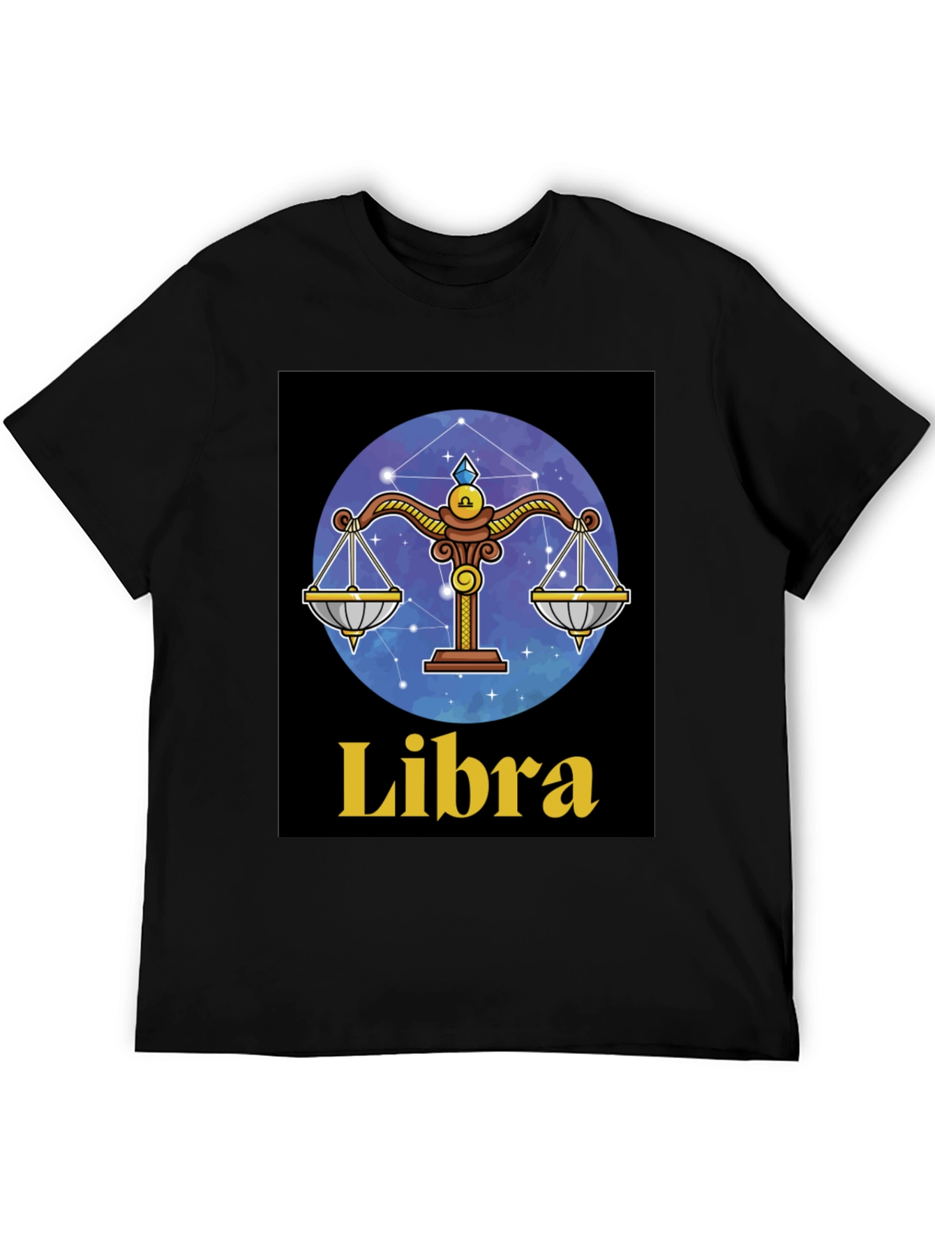 Libra Zodiac Graphic T-Shirt