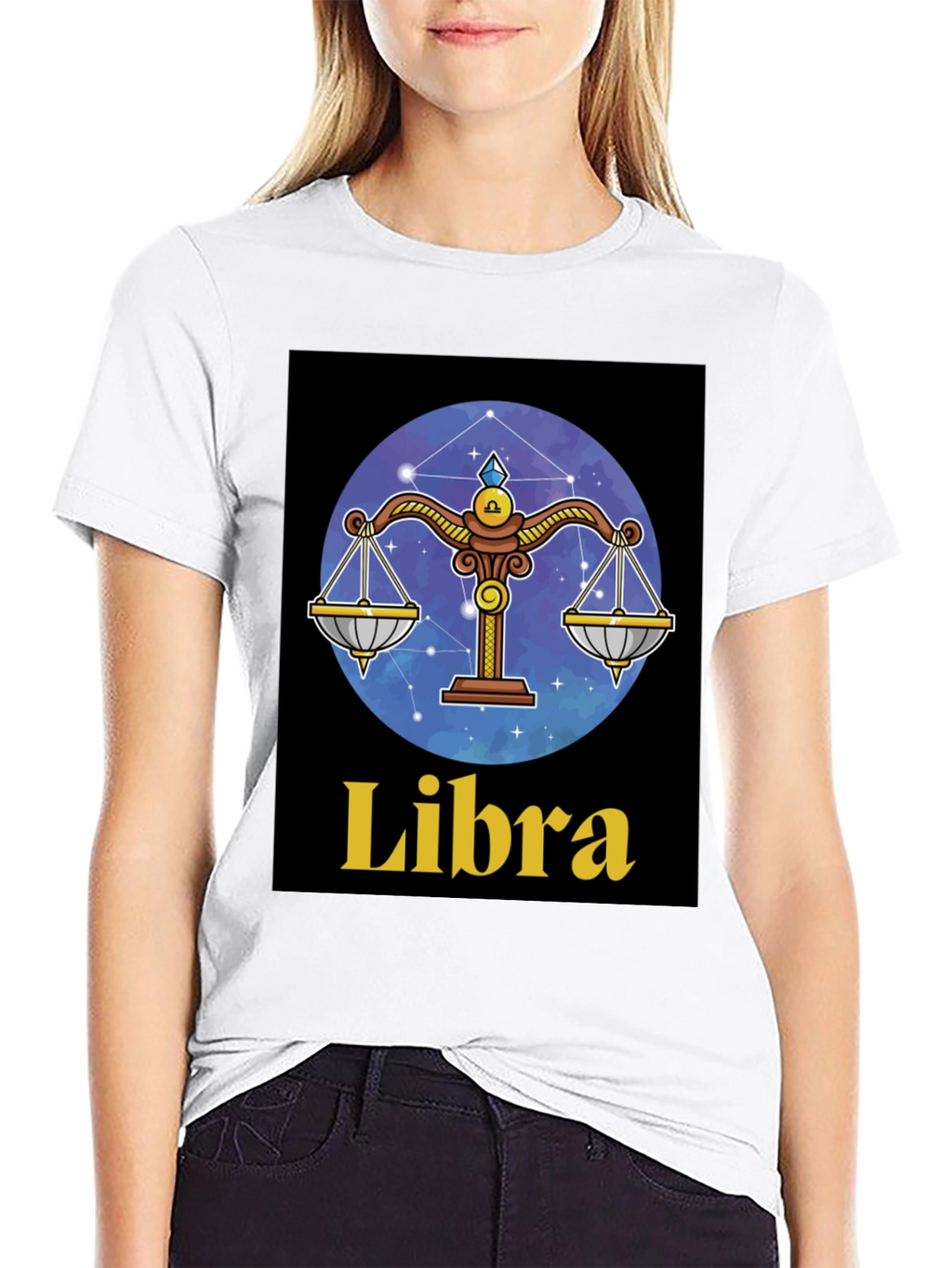 Libra Zodiac Graphic T-Shirt
