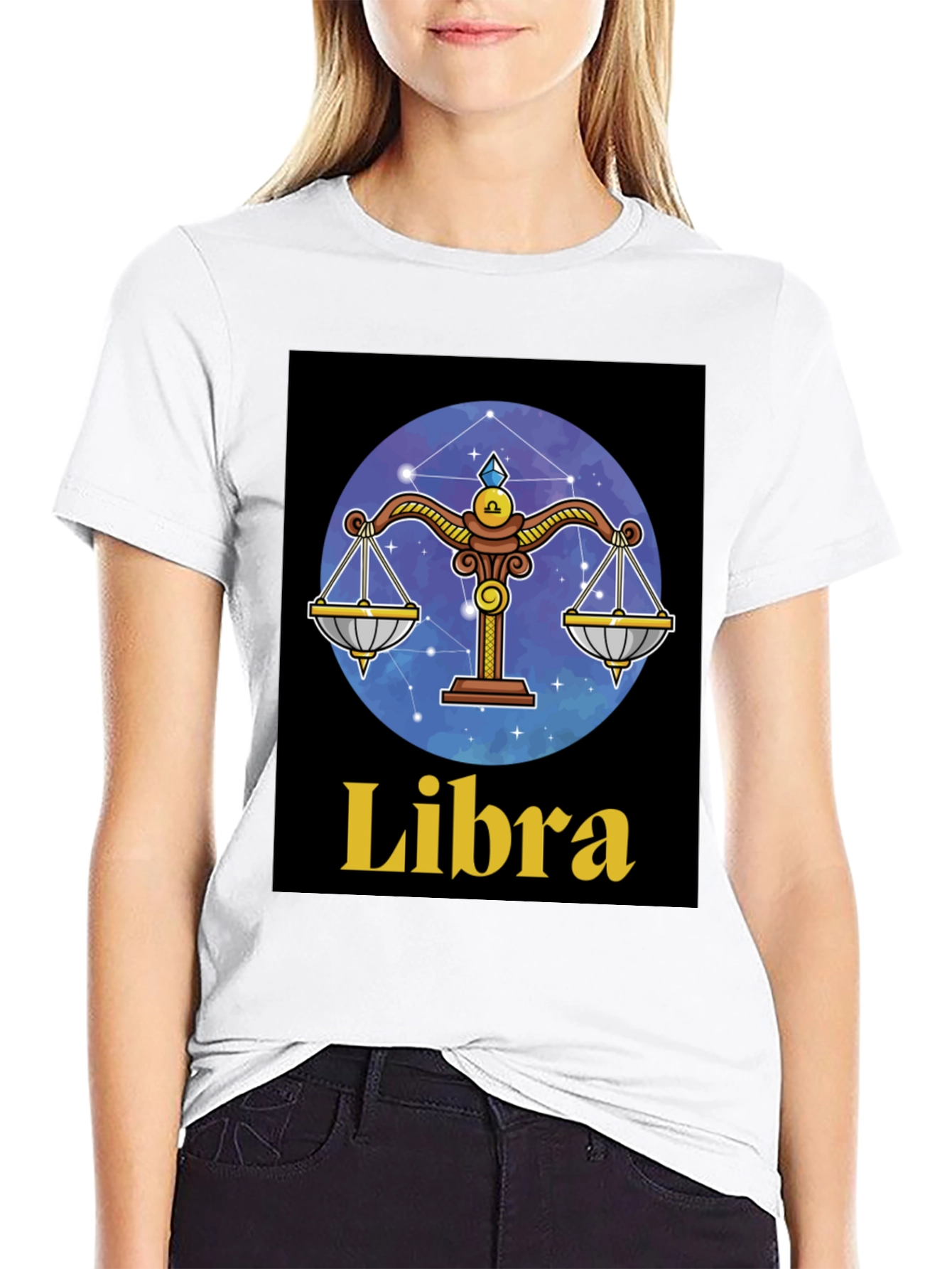 Libra Zodiac Graphic T-Shirt