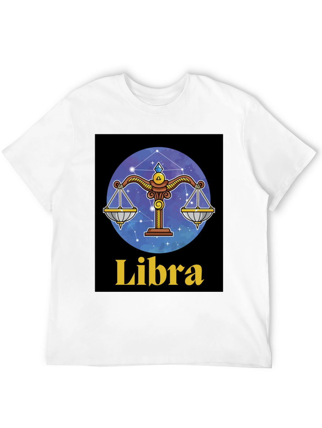 Libra Zodiac Graphic T-Shirt