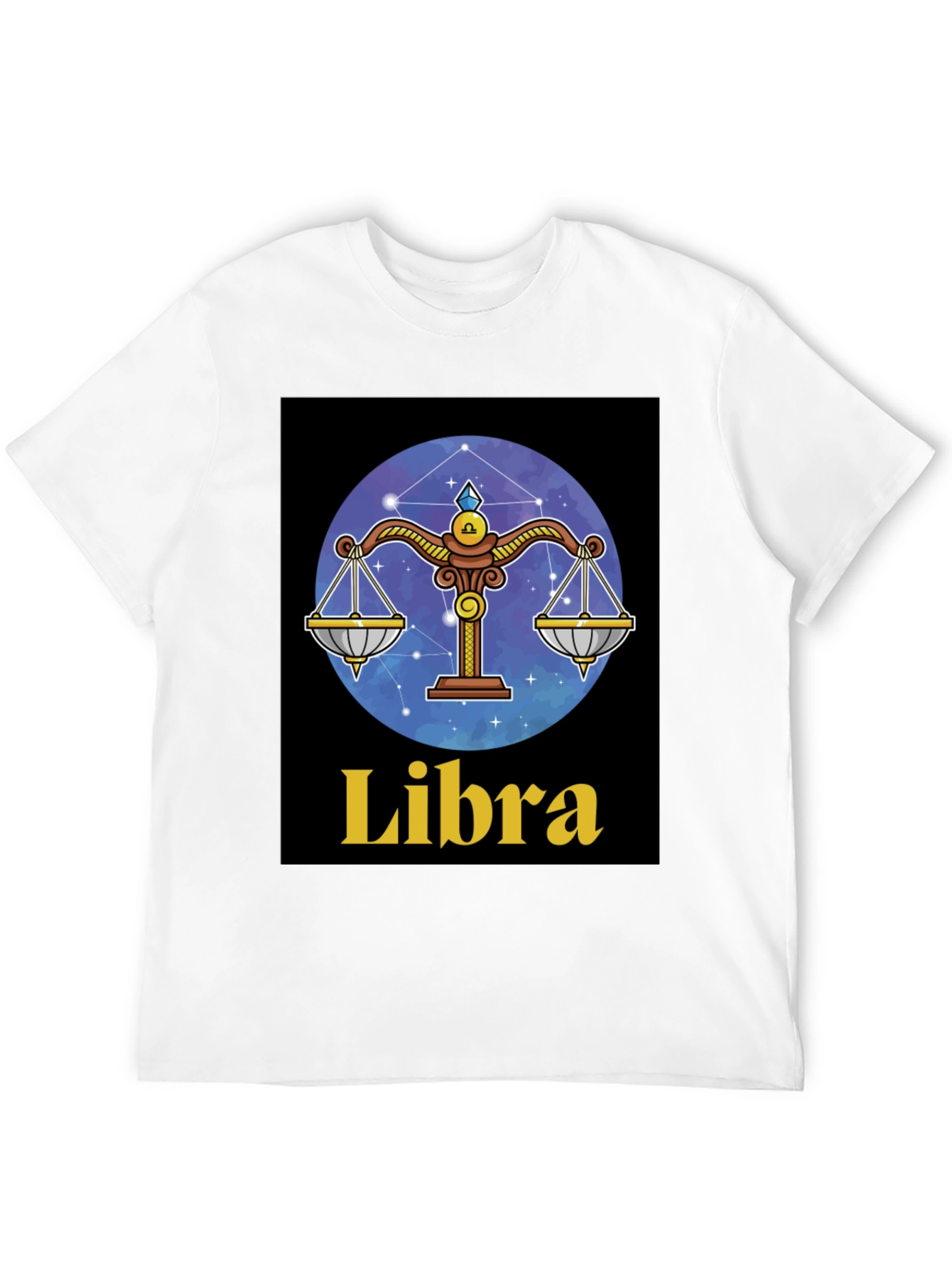Libra Zodiac Graphic T-Shirt