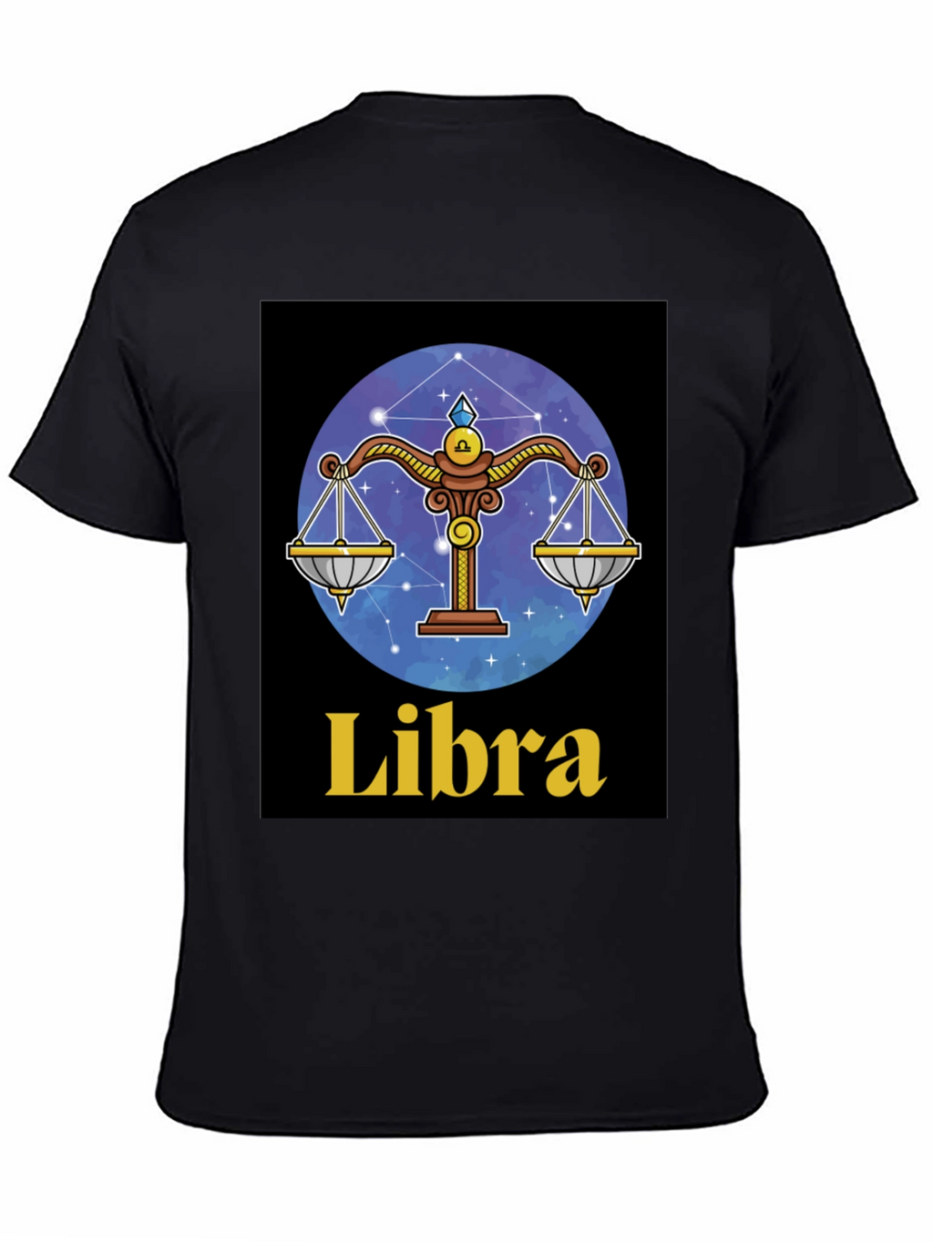 Libra Zodiac Graphic T-Shirt