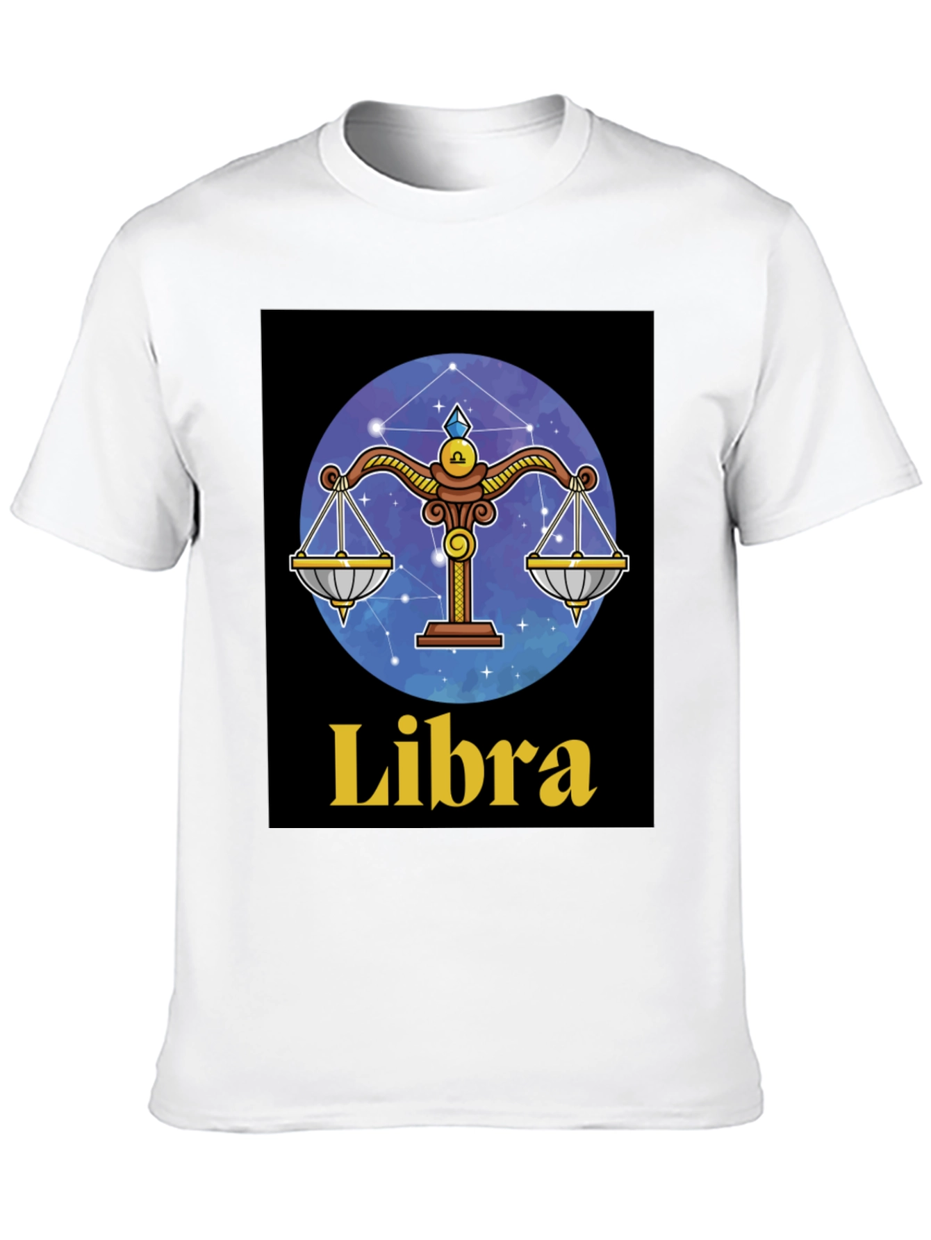 Libra Zodiac Graphic T-Shirt