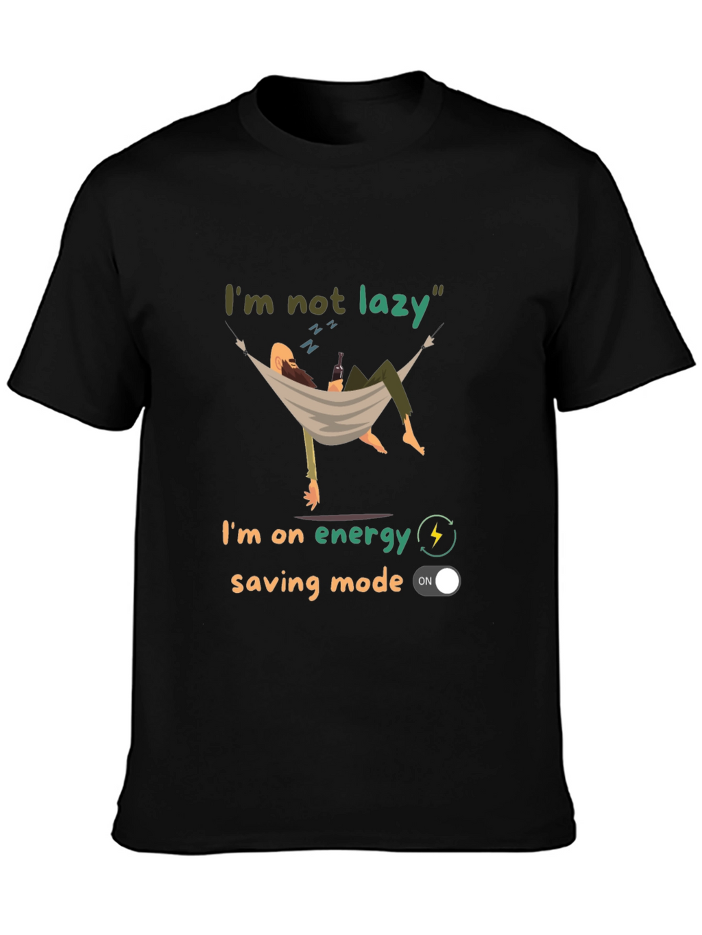 Funny Energy Saving Mode T-Shirt