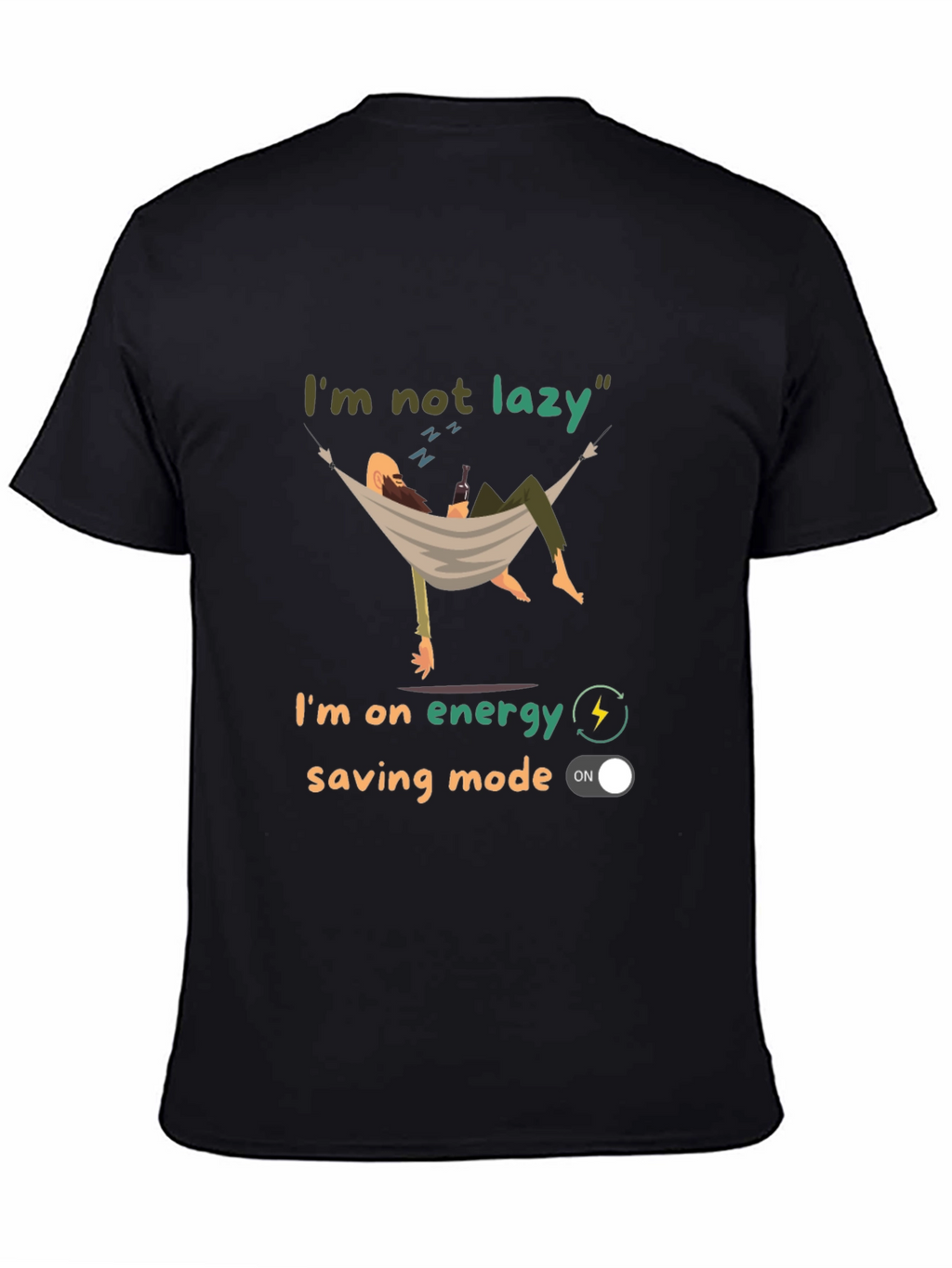 Funny Energy Saving Mode T-Shirt