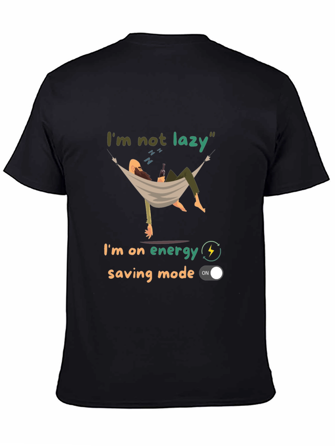 Funny Energy Saving Mode T-Shirt