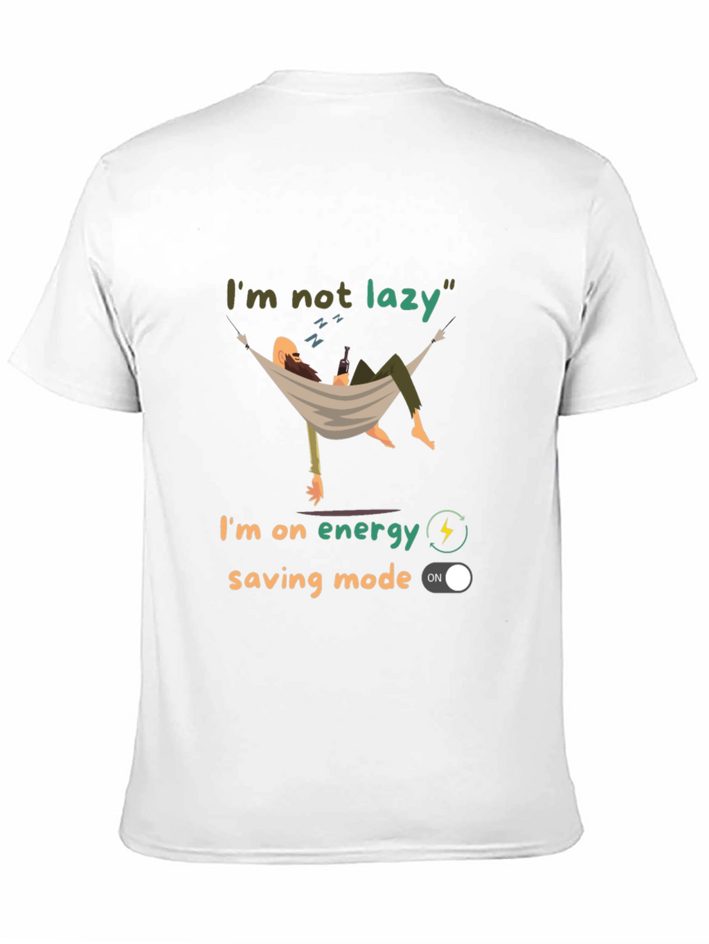 Funny Energy Saving Mode T-Shirt