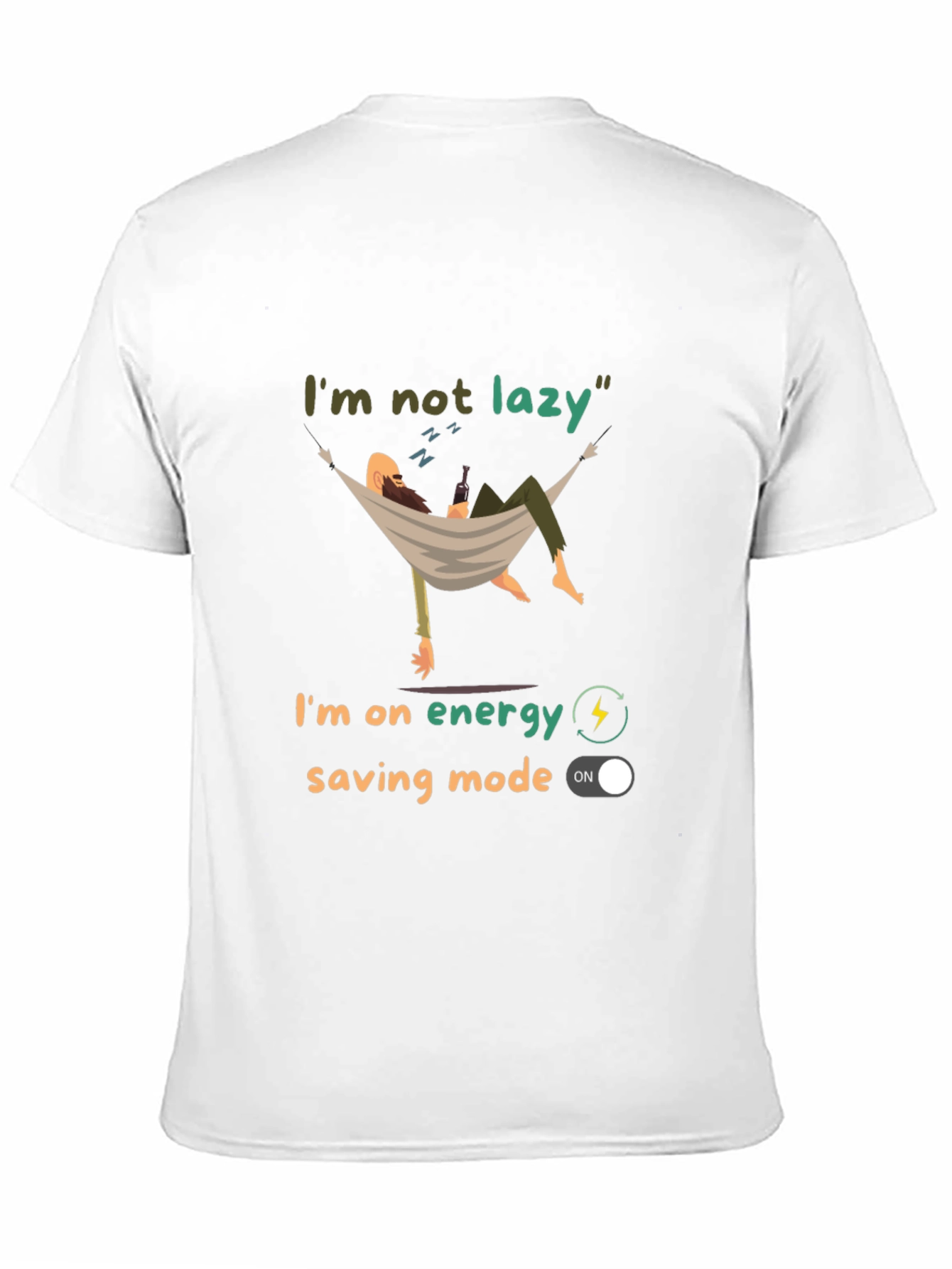 Funny Energy Saving Mode T-Shirt