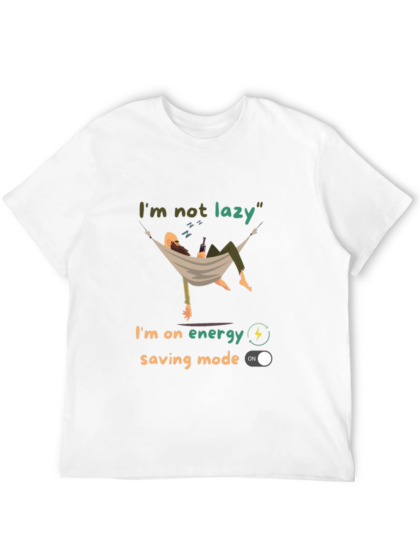 Funny Energy Saving Mode T-Shirt