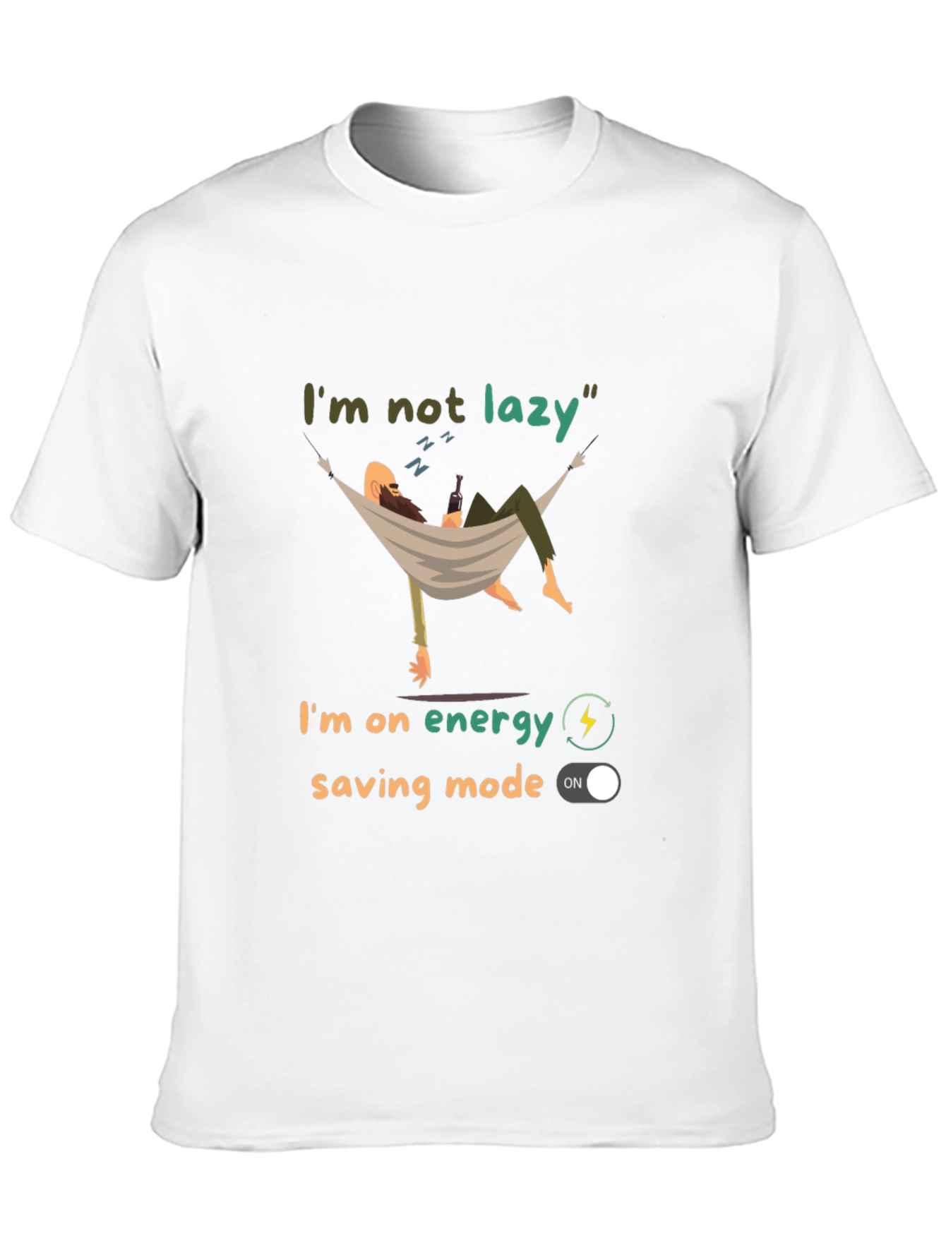 Funny Energy Saving Mode T-Shirt