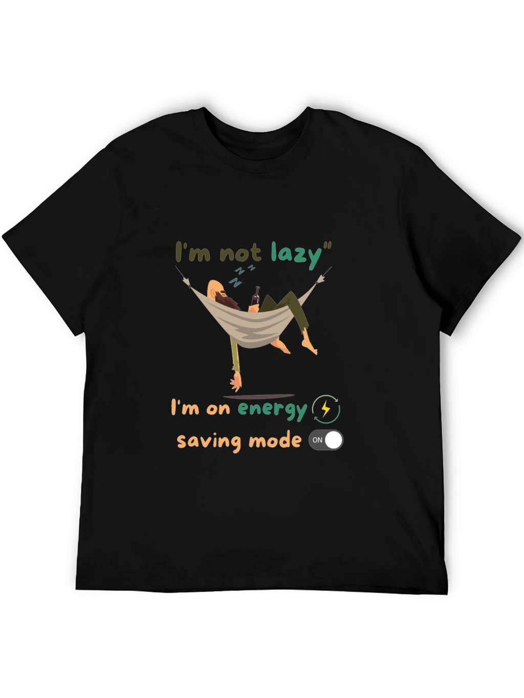 Funny Energy Saving Mode T-Shirt