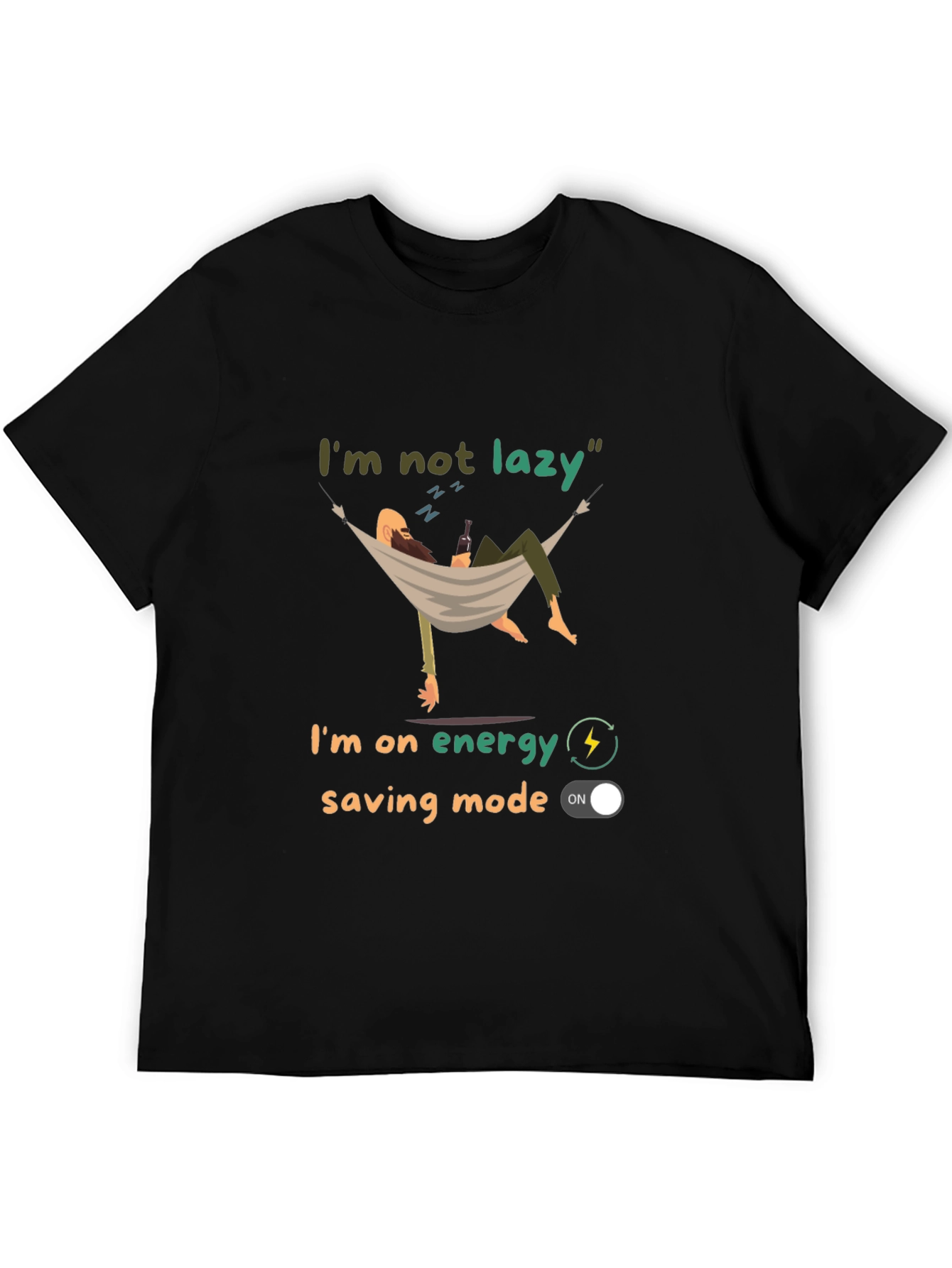 Funny Energy Saving Mode T-Shirt