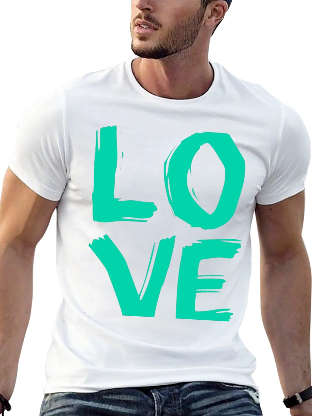 Love Graphic T-Shirt - Trendy Casual Tee