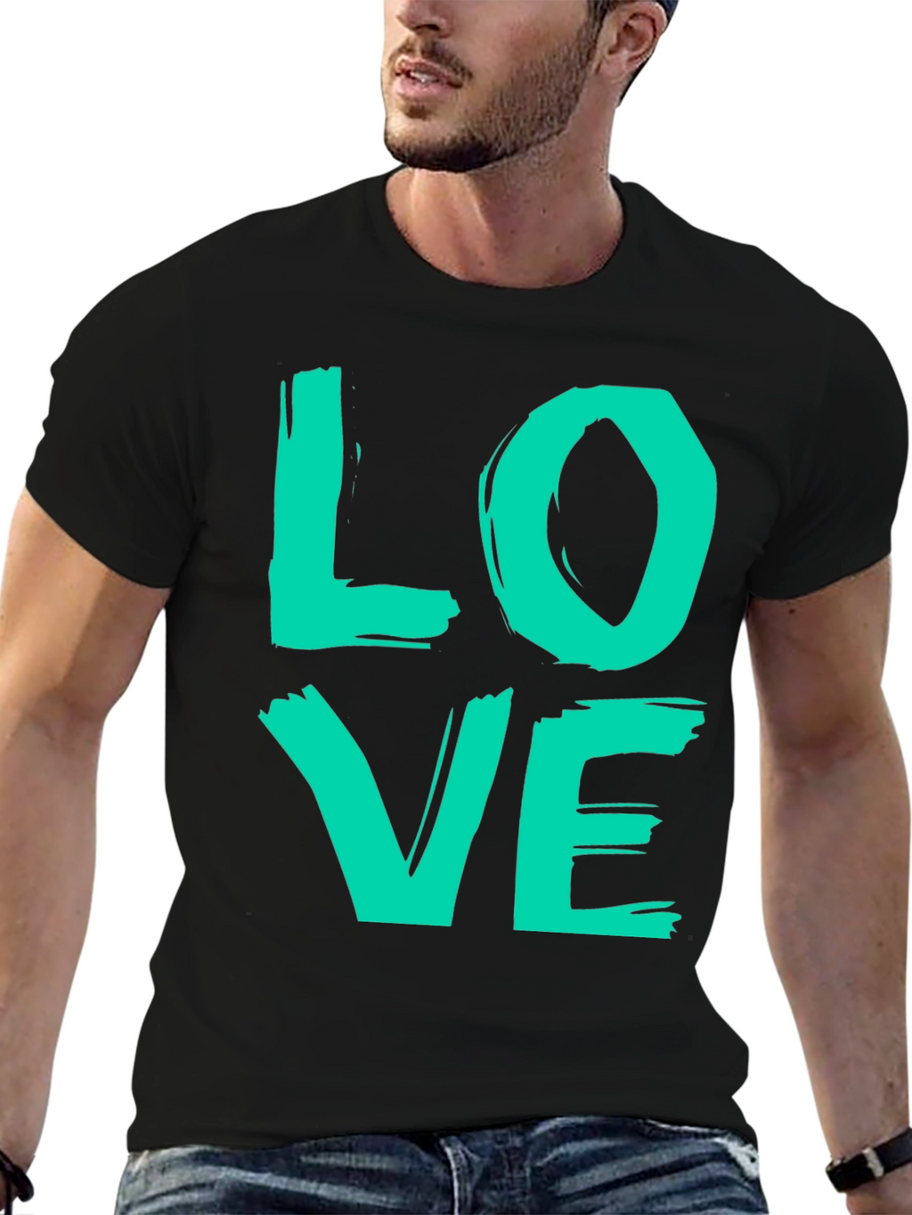 Love Graphic T-Shirt - Trendy Casual Tee